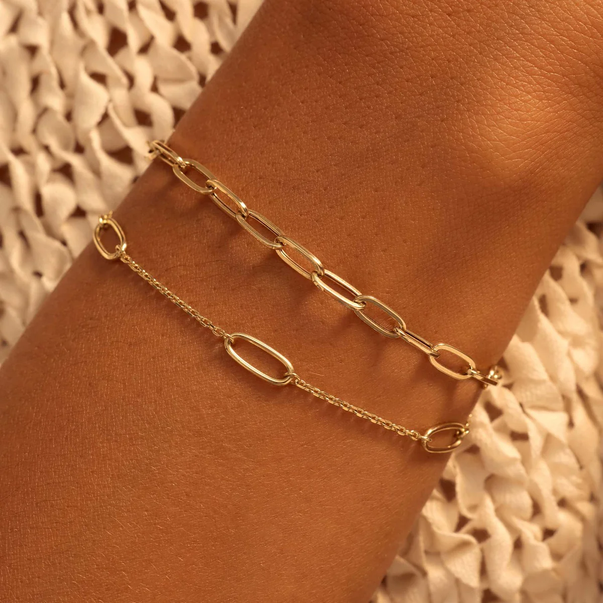 Beloro Jewels Della Spiga Elisa 9 Karaat Armband BO320040 - Image 2