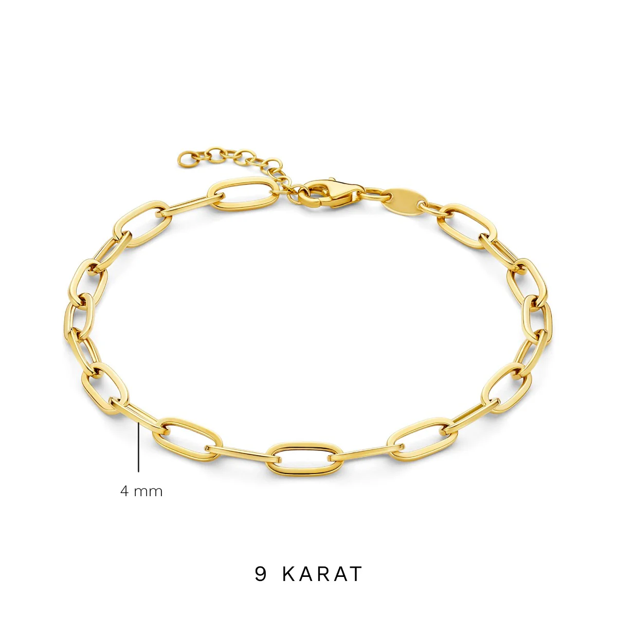 Beloro Jewels Della Spiga Elisa 9 Karaat Armband BO320040 - Image 5