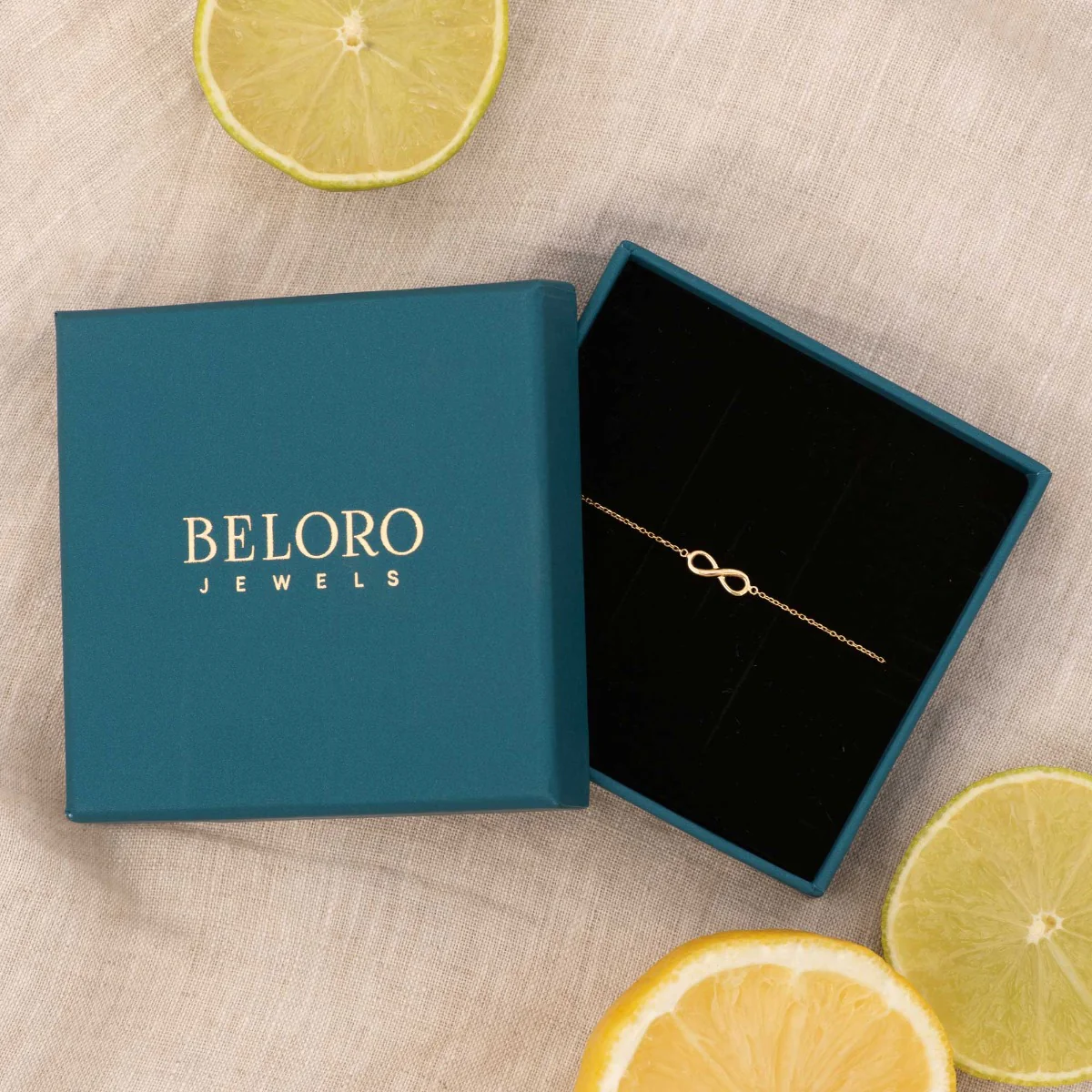 Beloro Jewels Della Spiga Elisa 9 Karaat Ketting BO340040 - Image 5
