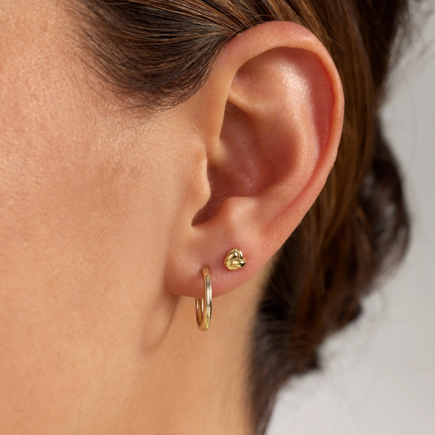 Beloro Jewels Della Spiga Emilia 9 Karaat Oorknoppen BO360034 - Image 3