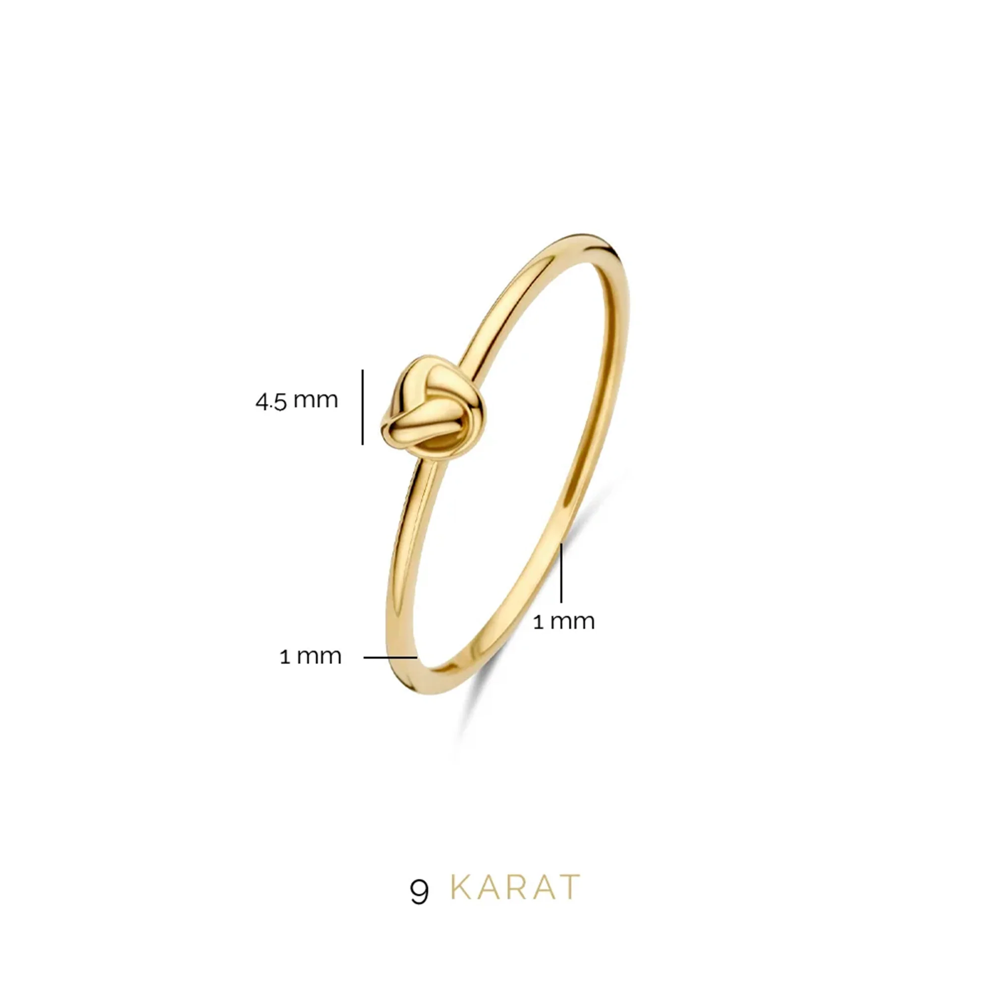Beloro Jewels Della Spiga Emilia 9 Karaat Ring BO330014-48 - Image 6