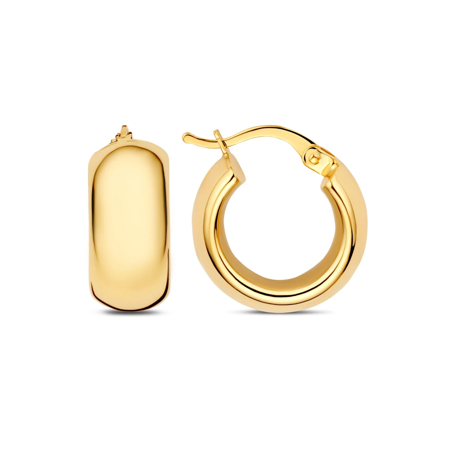 Beloro Jewels Della Spiga Susana 9 karaat oorringen (10 mm) BO360099 - Image 4