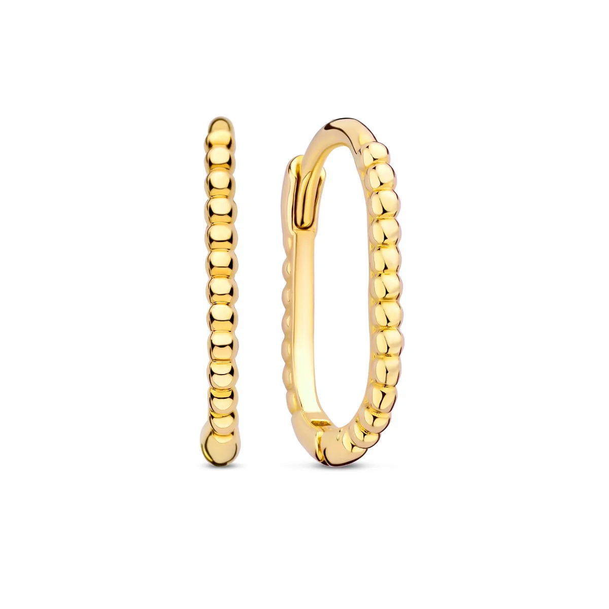 Beloro Jewels La Rinascente Elena 9 karaat oorringen (10.5 mm) BO360070