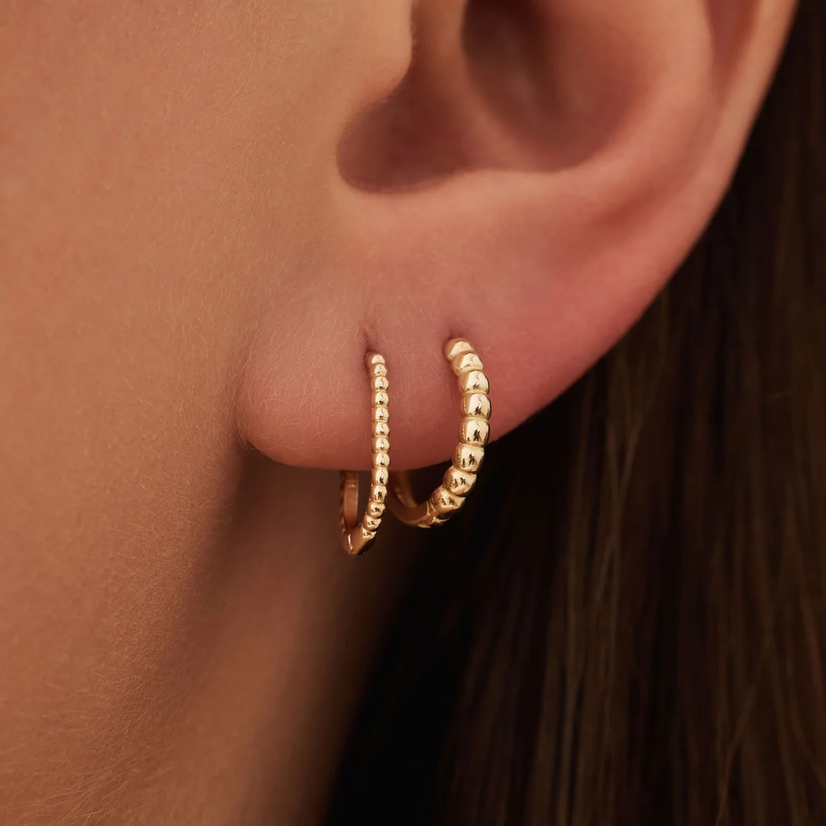 Beloro Jewels La Rinascente Elena 9 karaat oorringen (10.5 mm) BO360070 - Image 4