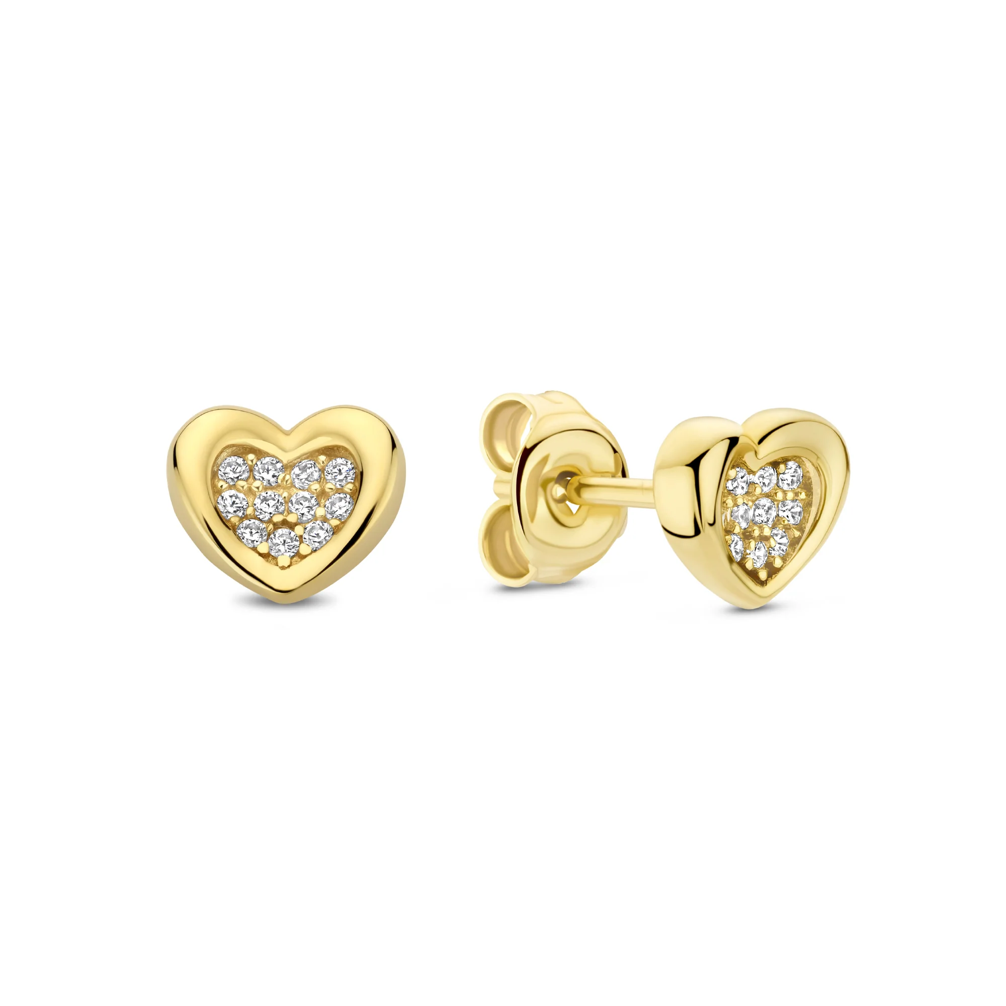 Beloro Jewels Monte Napoleone Gionna 9 Karaat Oorknoppen BO360062