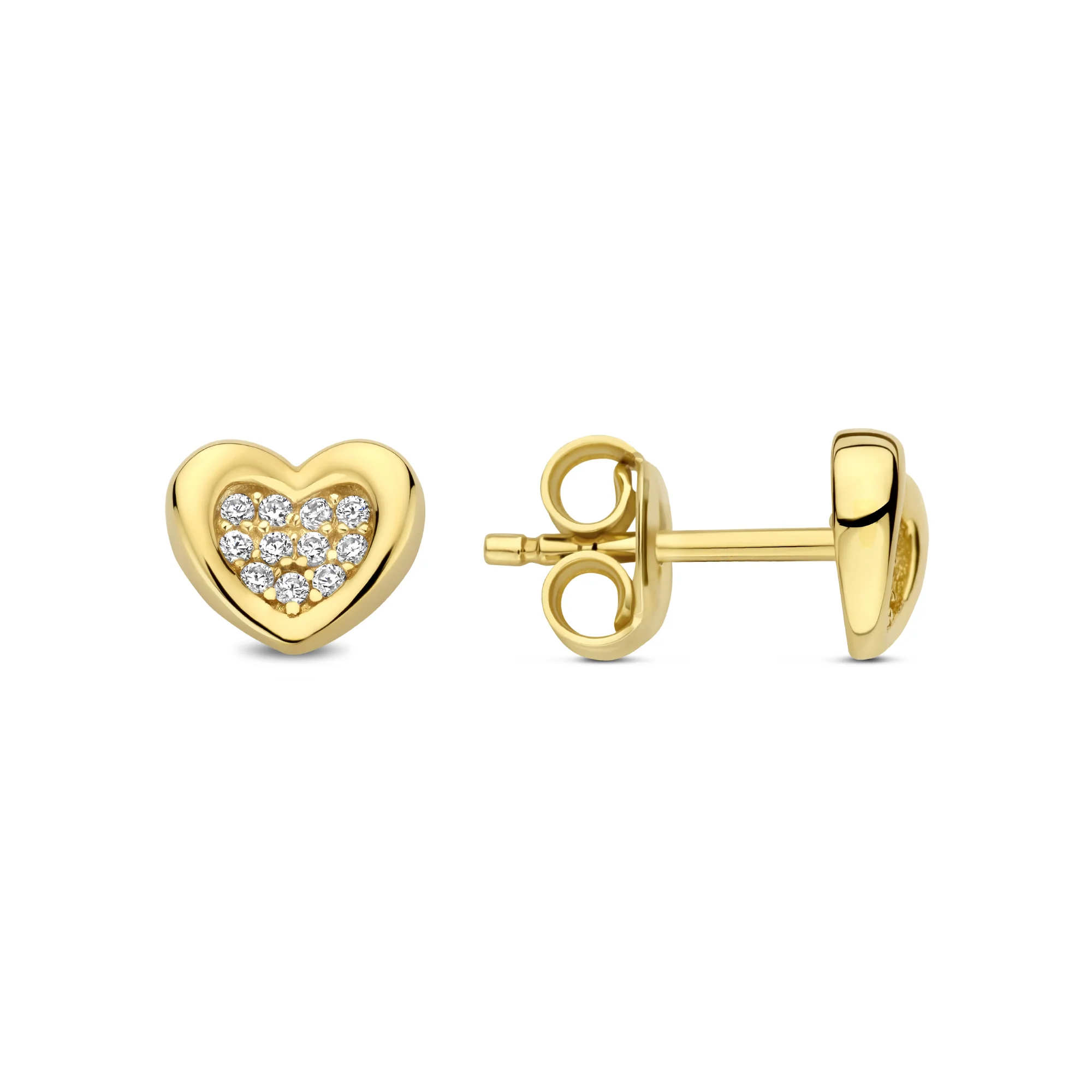 Beloro Jewels Monte Napoleone Gionna 9 Karaat Oorknoppen BO360062 - Image 5