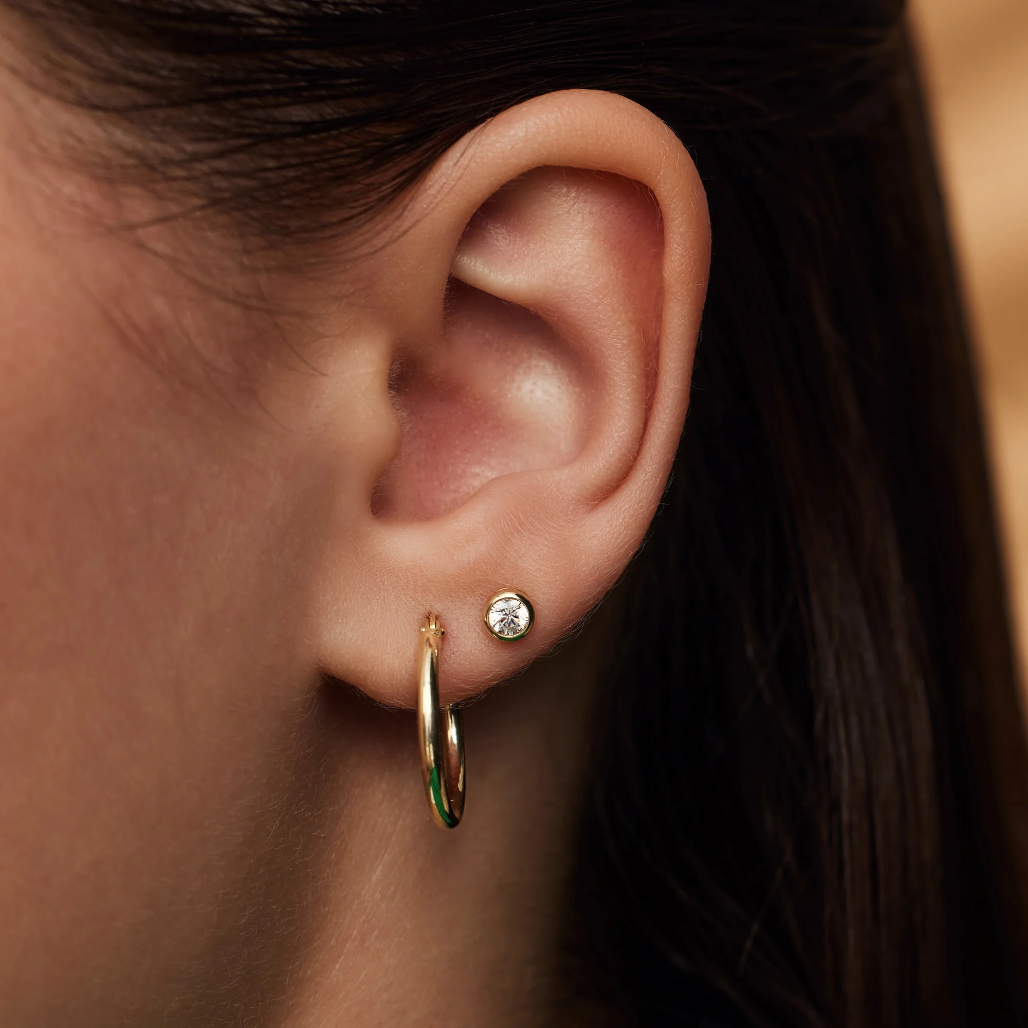 Beloro Jewels Monte Napoleone Lucilla 9 karaat oorknoppen BO360012 - Image 2