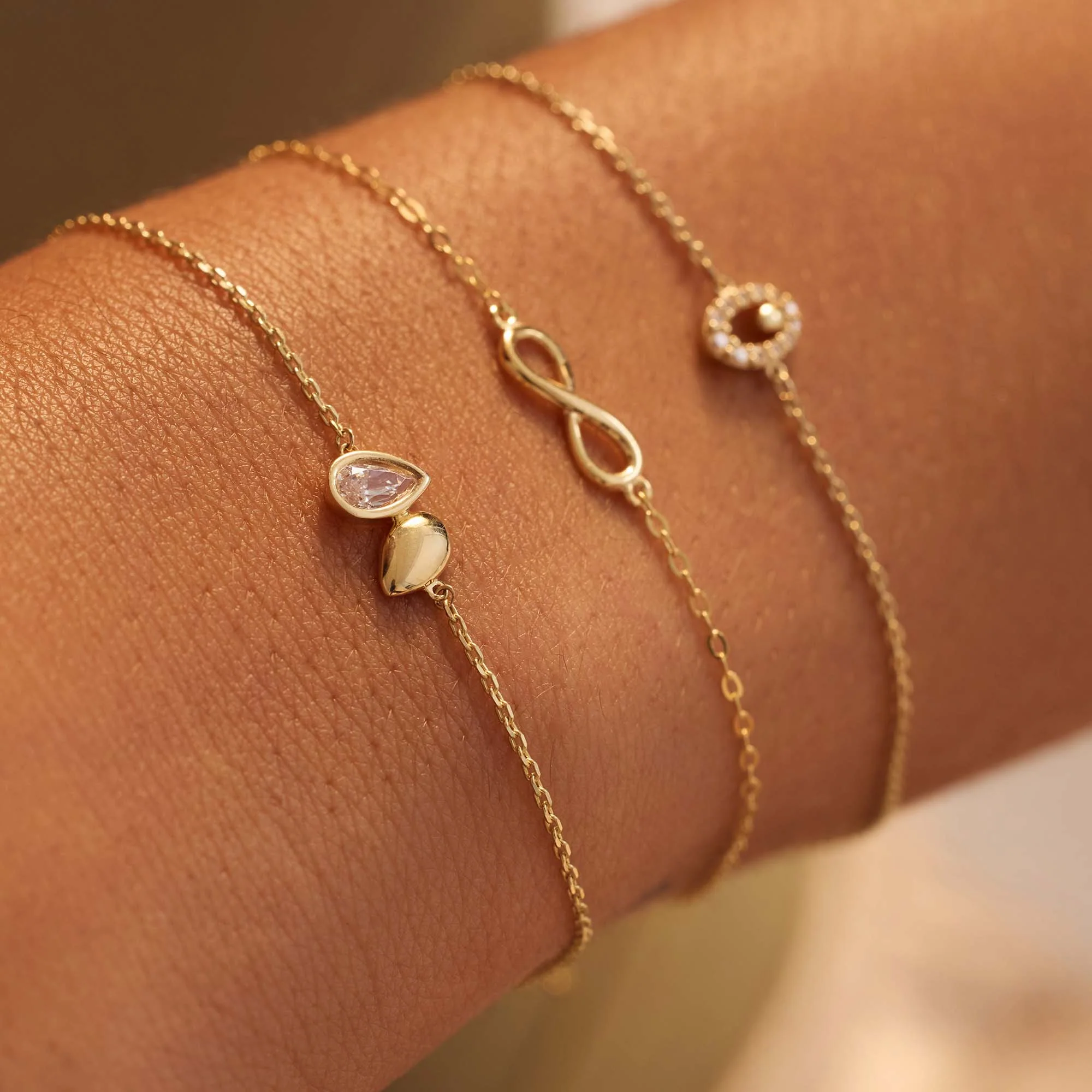 Beloro Jewels Monte Napoleone Natalia 9 karaat armband BO320012 - Image 3