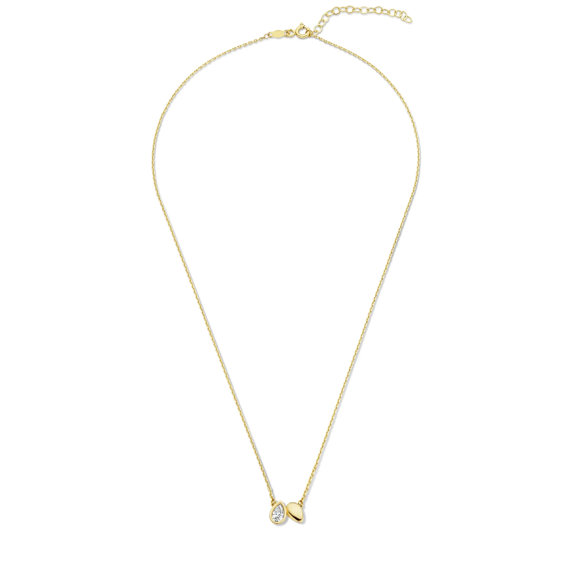 Beloro Jewels Monte Napoleone Natalia 9 karaat ketting BO340015 - Image 6