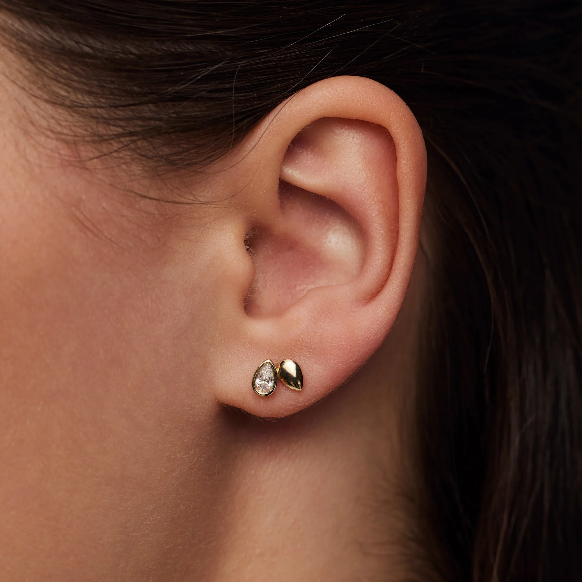 Beloro Jewels Monte Napoleone Natalia 9 karaat oorknoppen BO360019 - Image 2