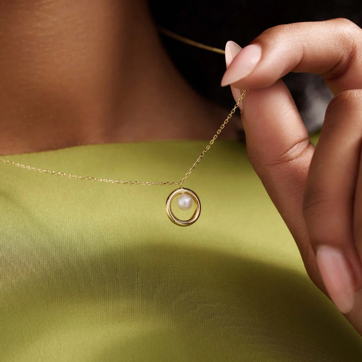 Beloro Jewels Monte Napoleone Perla 9 Karaat Ketting BO340026 - Image 2