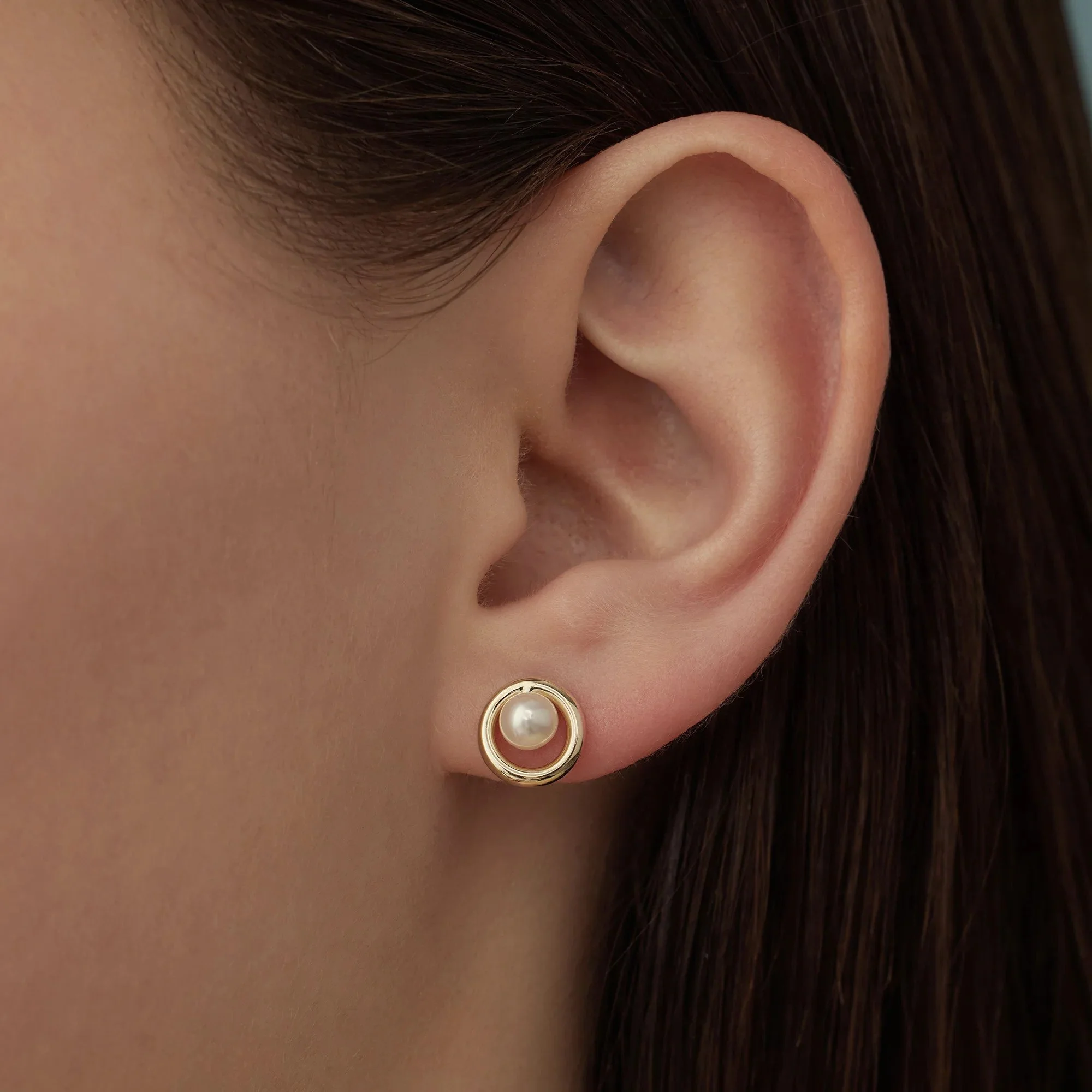 Beloro Jewels Monte Napoleone Perla 9 Karaat Oorknoppen BO360039 - Image 2