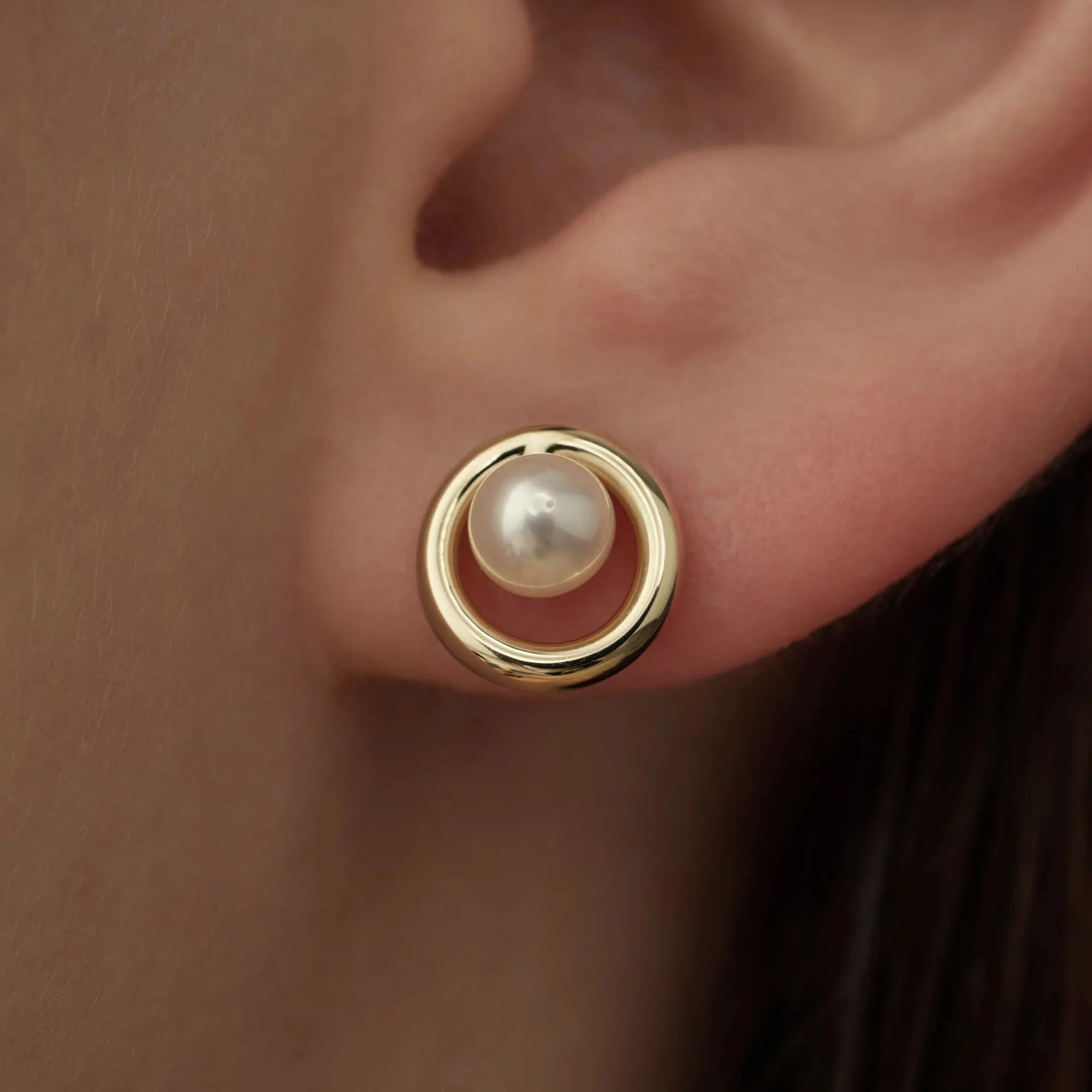 Beloro Jewels Monte Napoleone Perla 9 Karaat Oorknoppen BO360039 - Image 3
