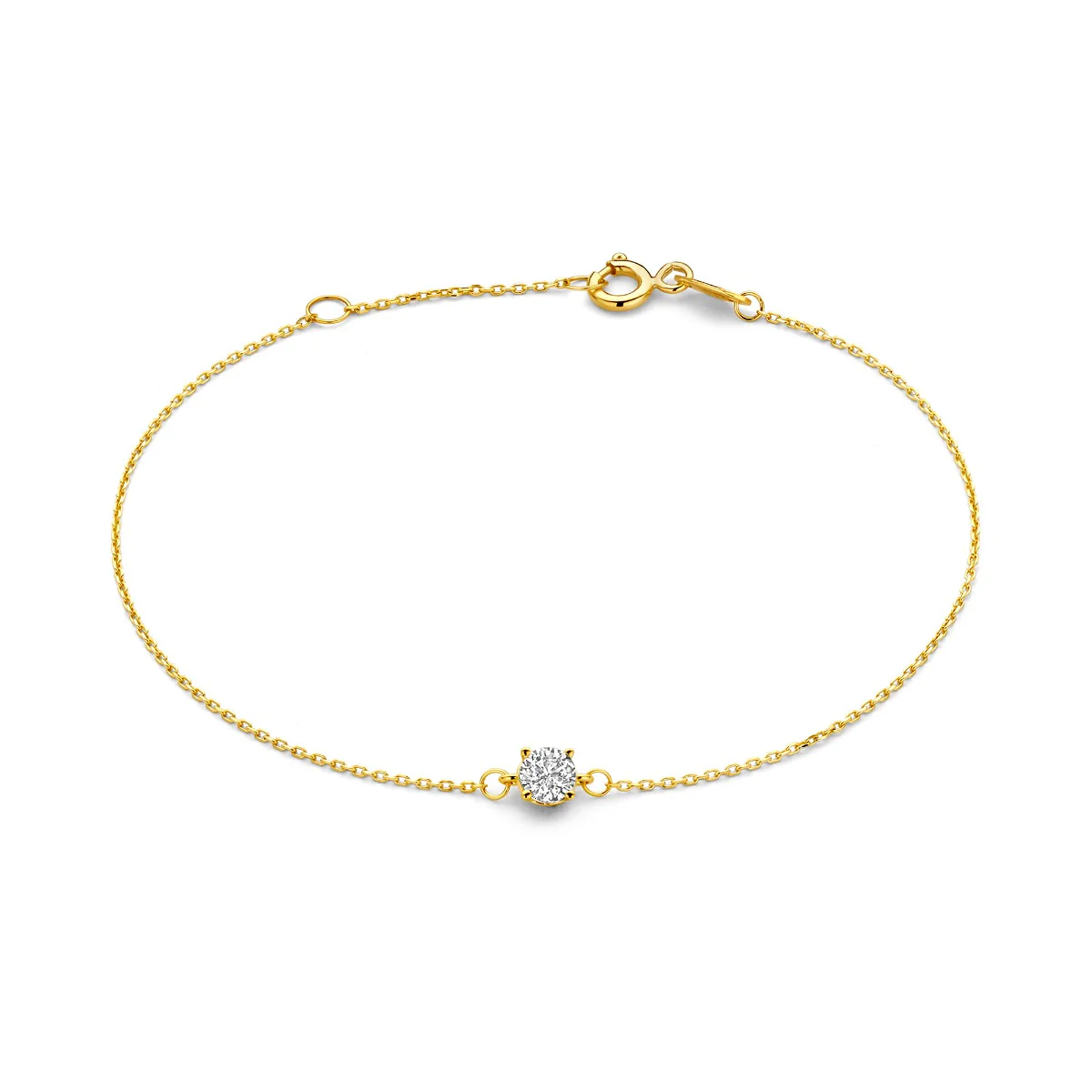 Beloro Jewels Monte Napoleone Stella 9 Karaat Armband BO320043