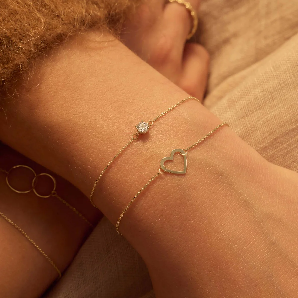 Beloro Jewels Monte Napoleone Stella 9 Karaat Armband BO320043 - Image 3