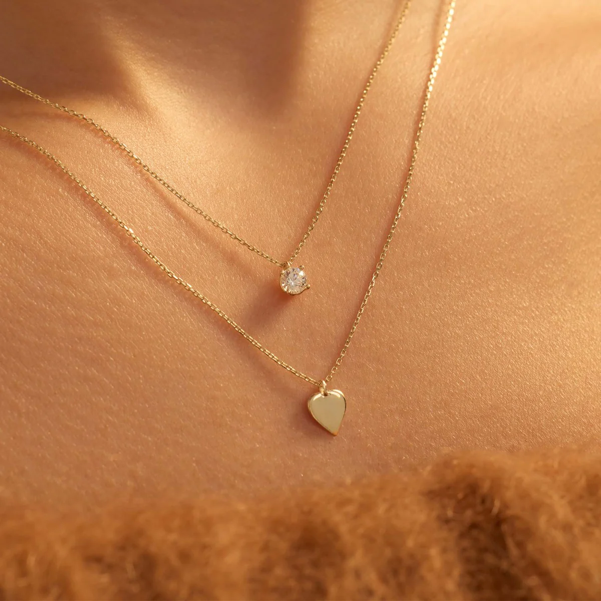 Beloro Jewels Monte Napoleone Stella 9 Karaat Ketting BO340044 - Image 2