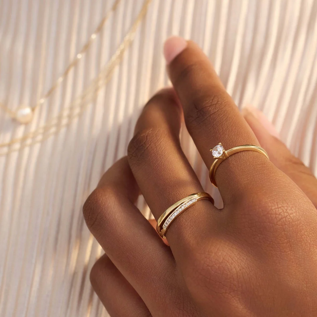 Beloro Jewels Monte Napoleone Stella 9 karaat ring BO330002-50 - Image 4