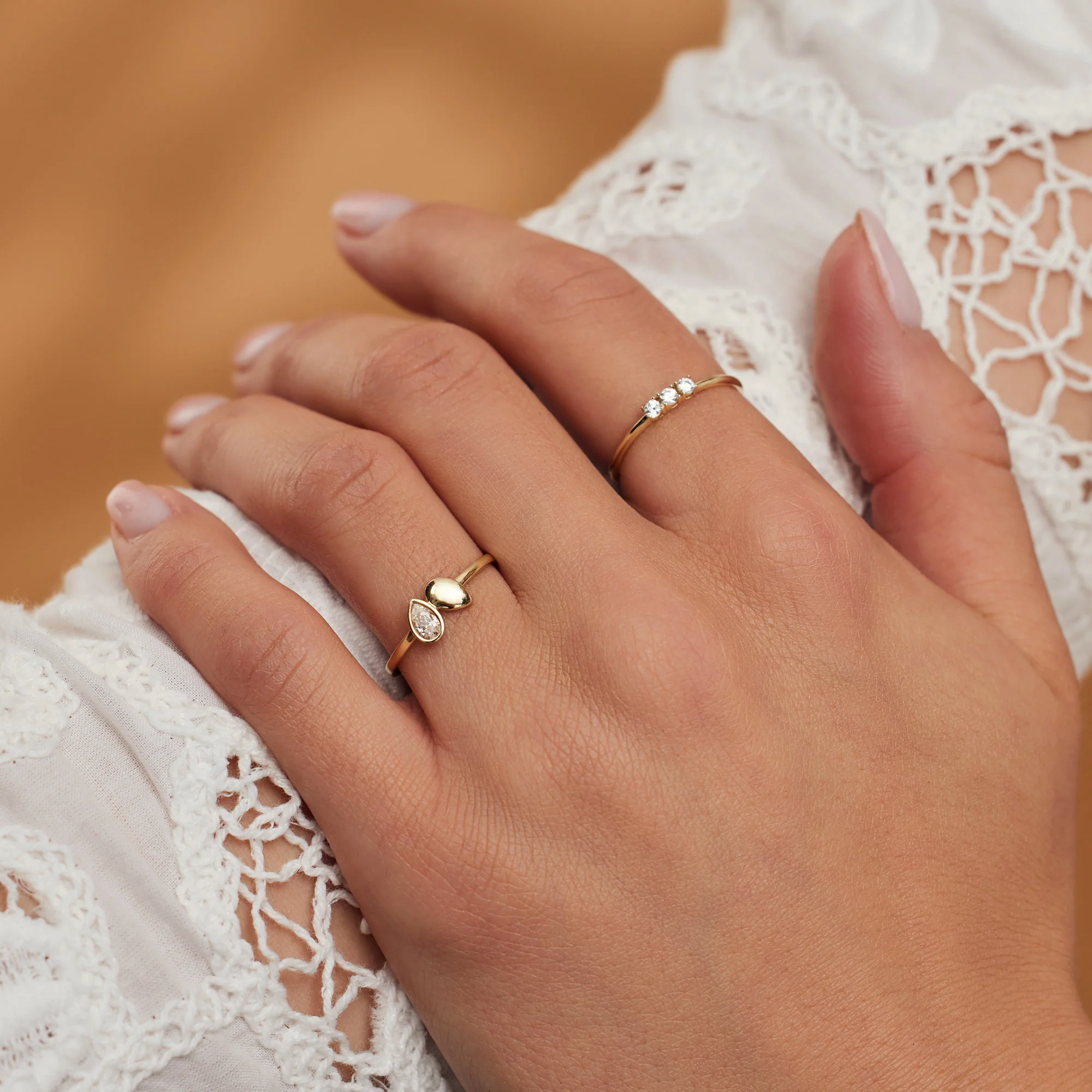 Beloro Jewels Monte Napoleone Stella 9 karaat ring BO330003-56 - Image 3