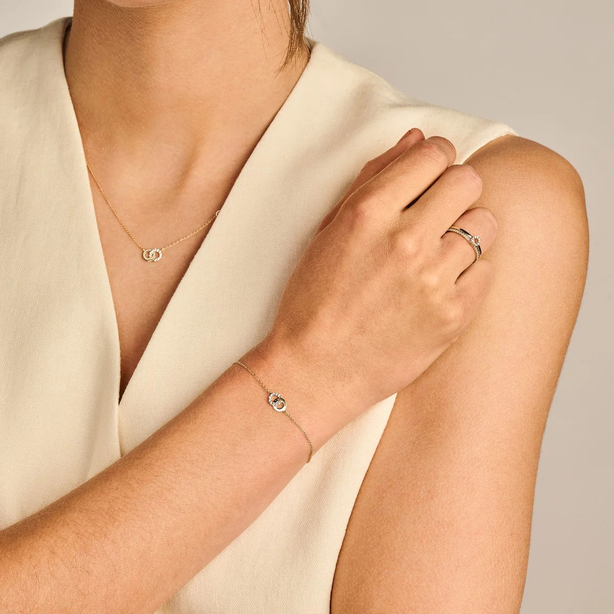 Blush 14 Karaat Gouden Armband 2223YZI - Image 2