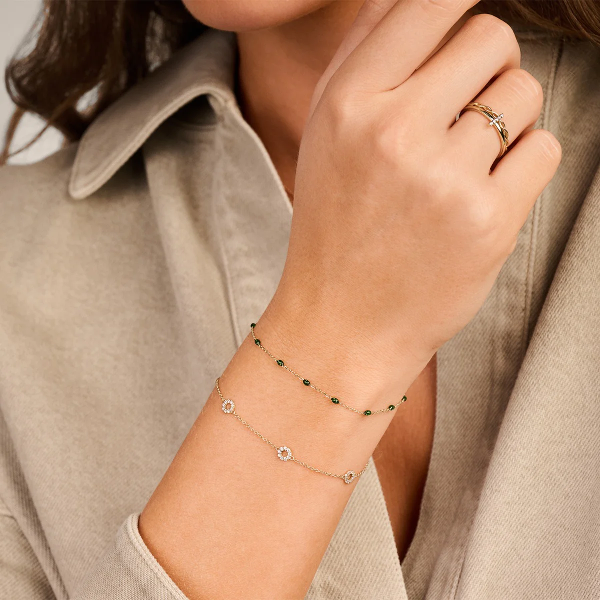 Blush 14 karaat Gouden Armband 2226YRG - Image 2