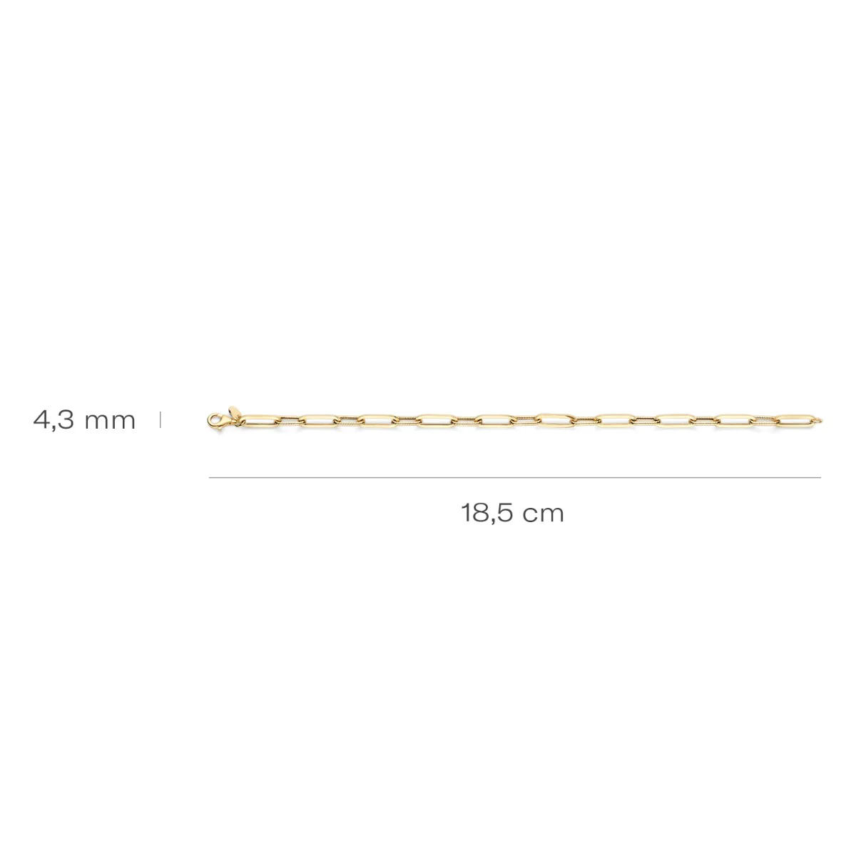 Blush 14 karaat Gouden Armband 2229YGO - Image 4