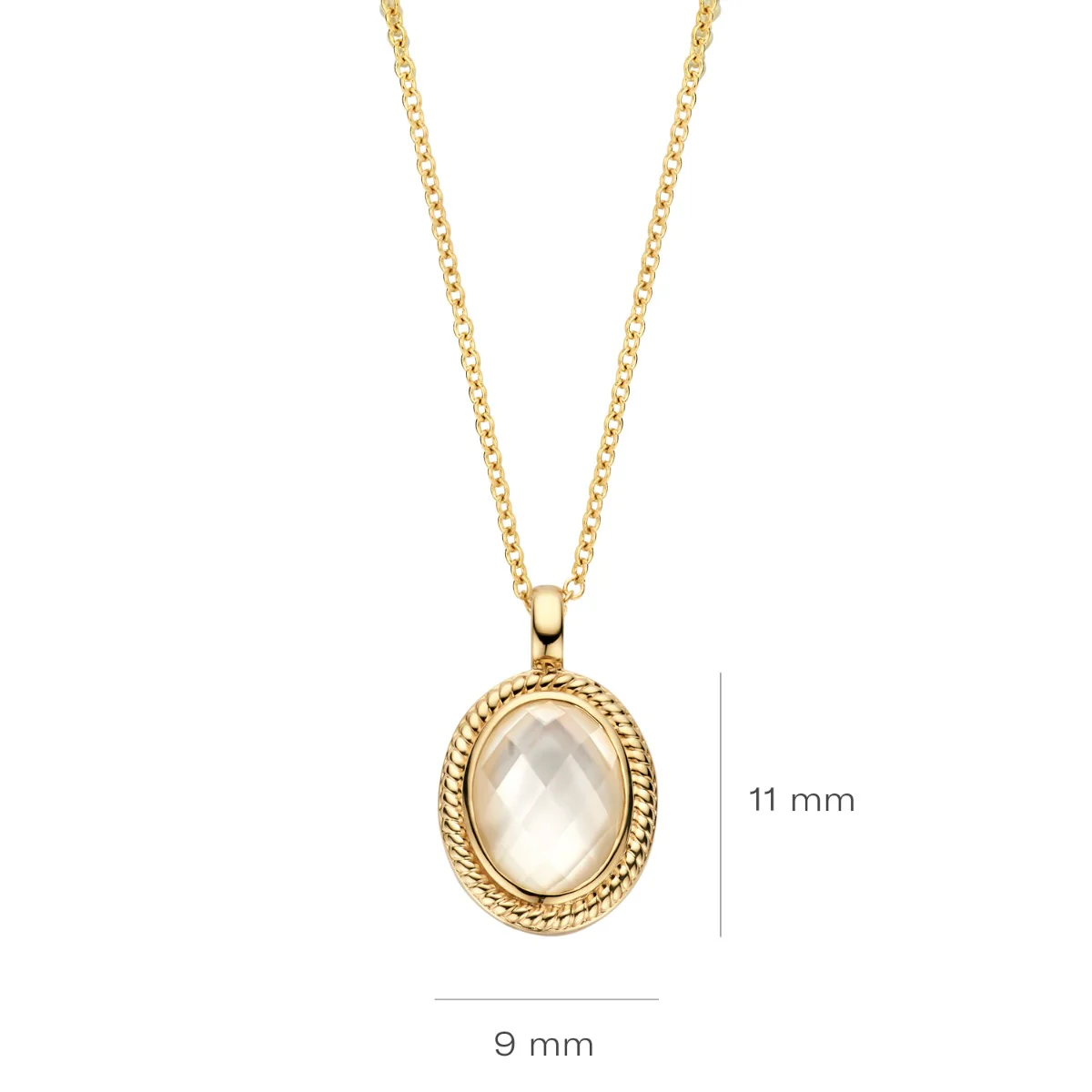 Blush 14 karaat Gouden Ketting 3169YMQ - Image 4