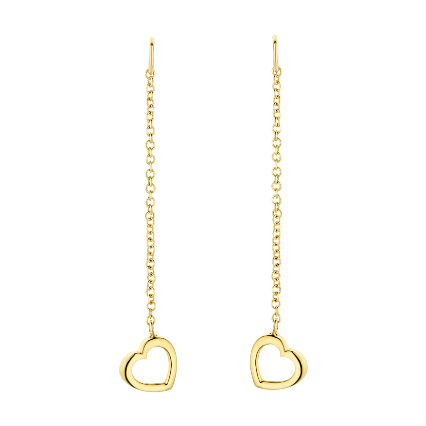 Blush 14 Karaat Gouden Oorbedels 9084YGO