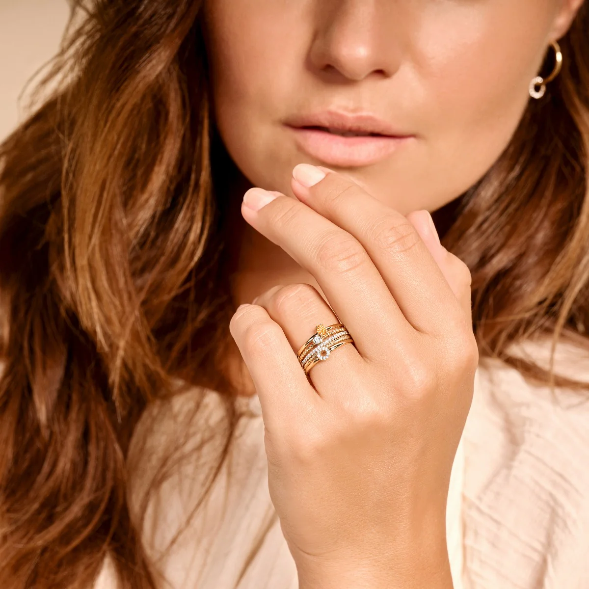 Blush 14 Karaat Gouden Ring 1217YZI/56 - Image 2