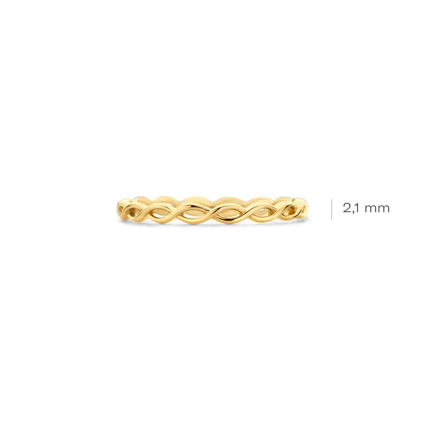 Blush 14 Karaat Gouden Ring 1220YGO-56 - Image 9