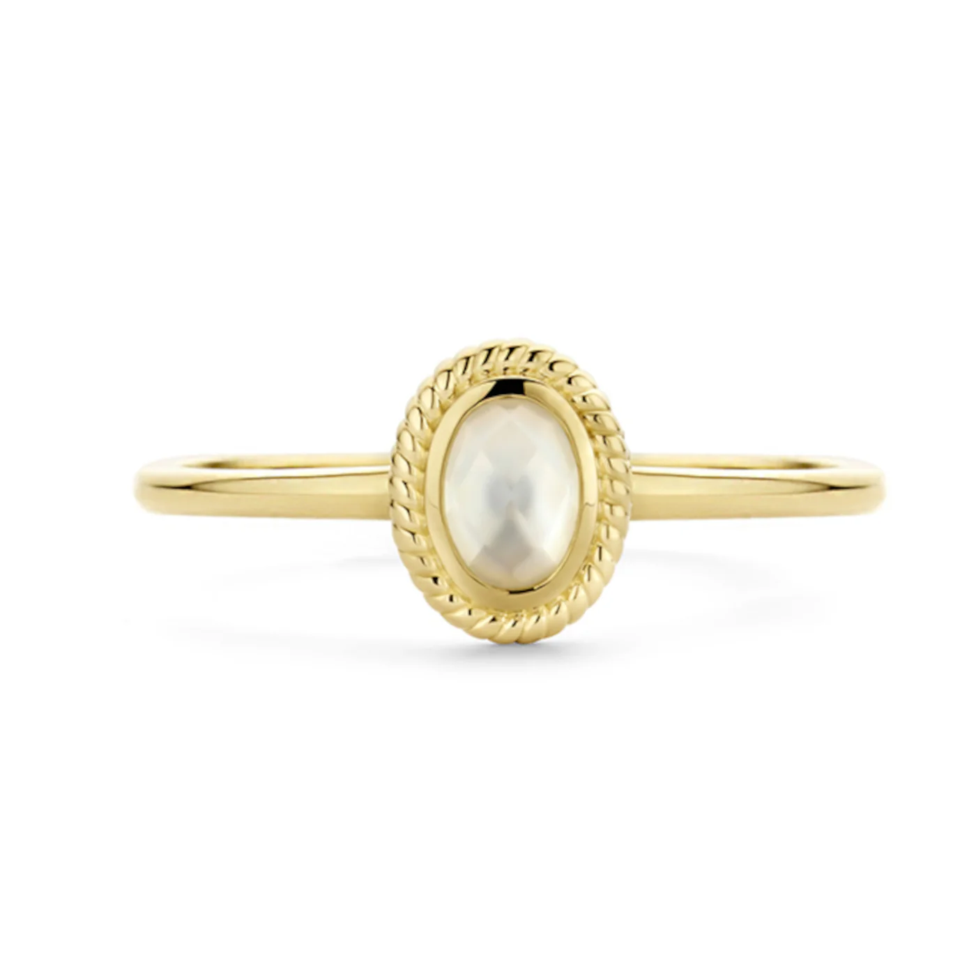 Blush 14 Karaat Gouden Ring 1239YMQ/46 - Image 4