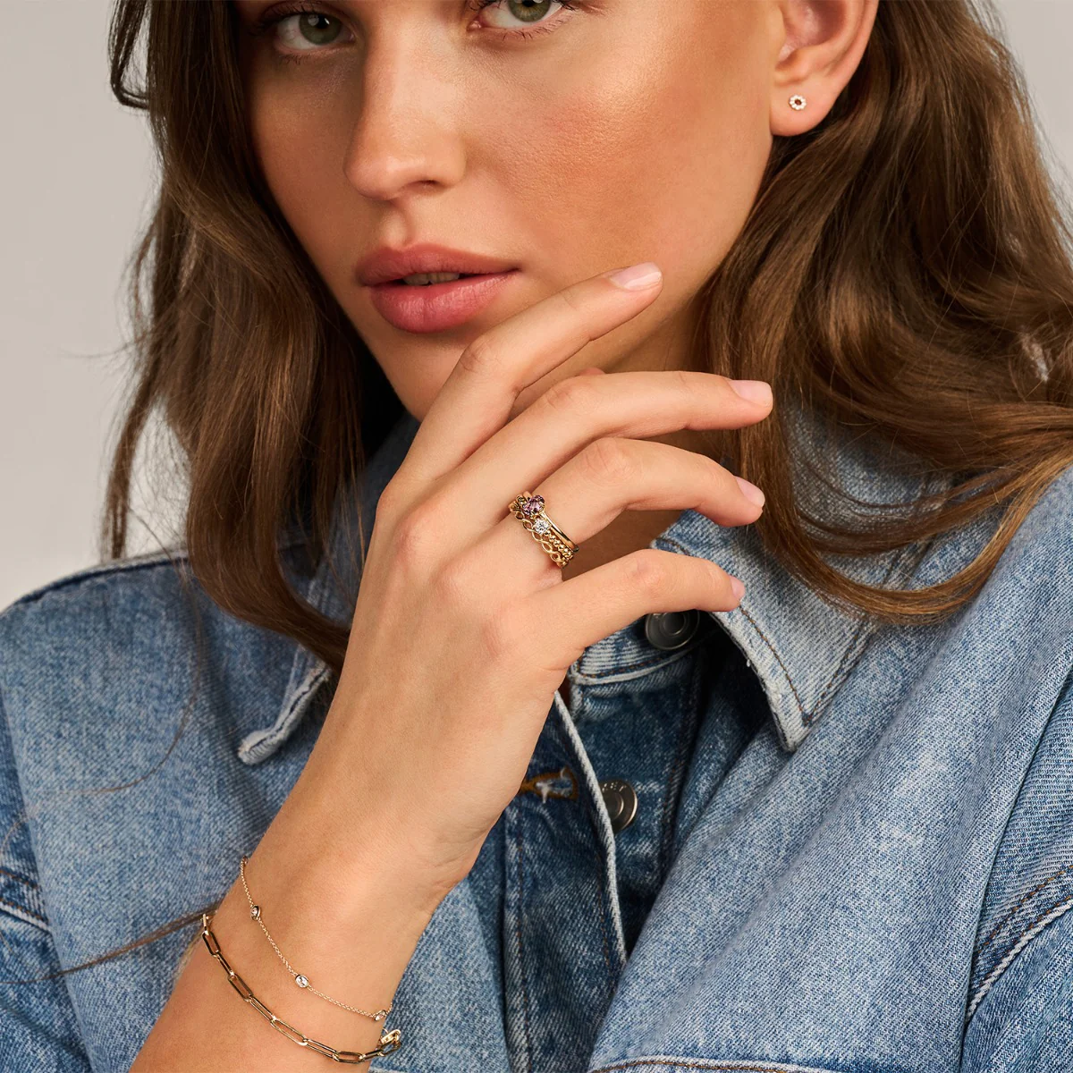 Blush 14 Karaat Gouden Ring 1242YAM/58 - Image 2