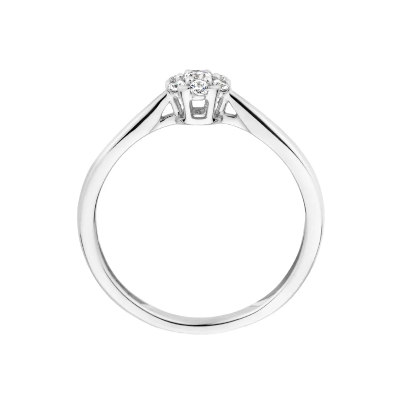 Blush 14 Karaat Witgouden Ring 1248WZI/60 - Image 3