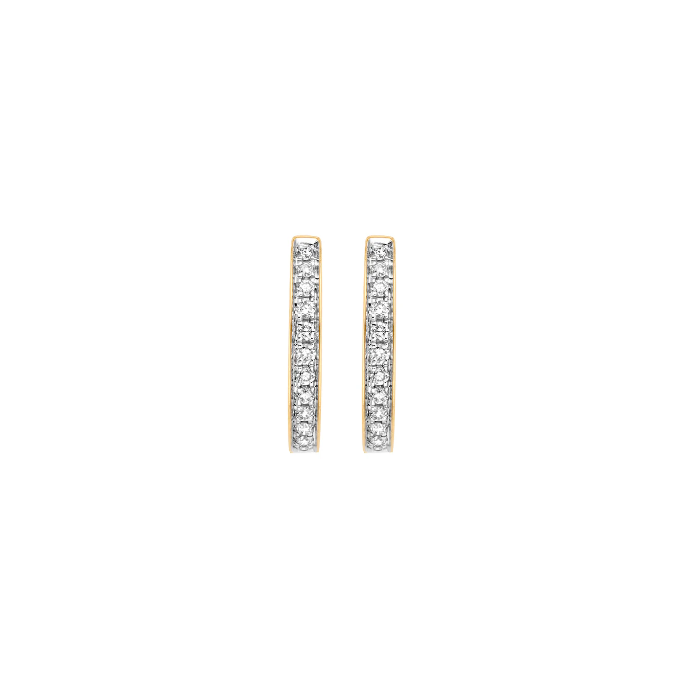 Blush Diamonds 14 Karaat Gouden Oorbellen Met Diamant 7612BDI - Image 3