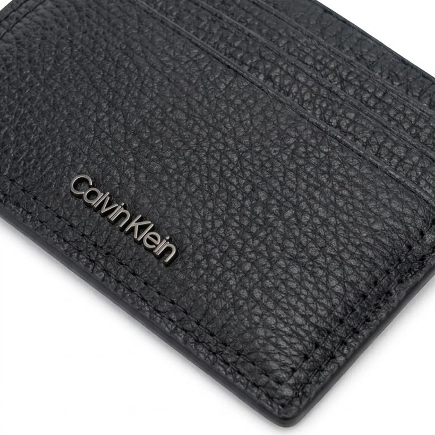 Calvin Klein Minimalism Zwarte Leren Pasjeshouder K50K509613BAX - Image 2