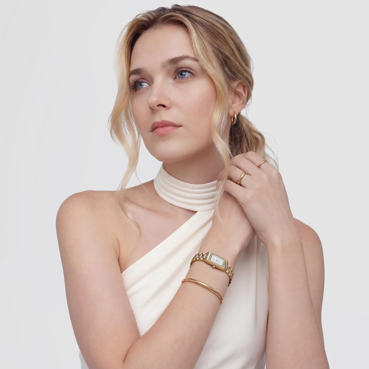 Daniel Wellington Bound Mini 3-Link Goudkleurig Dameshorloge DW00100931 - Image 2