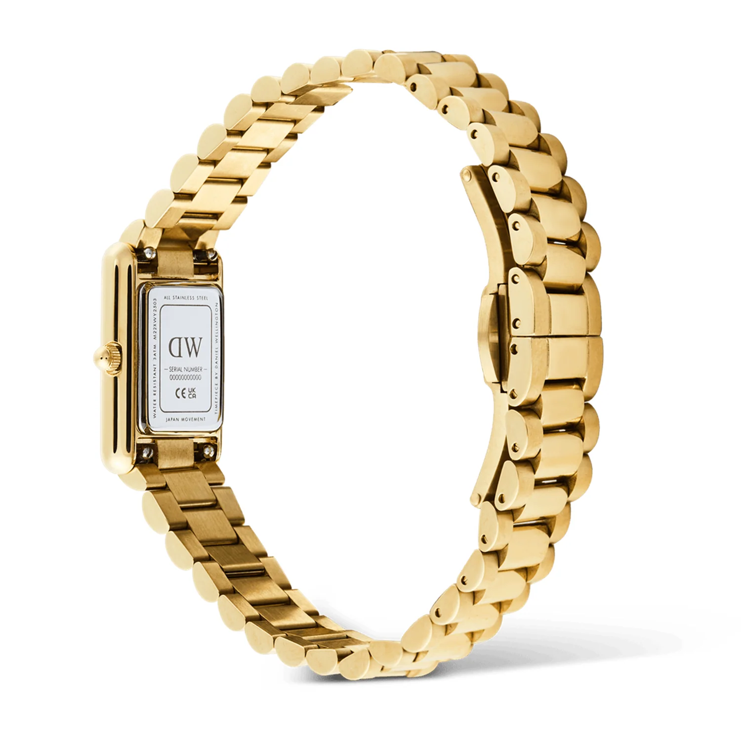 Daniel Wellington Bound Mini 3-Link Goudkleurig Dameshorloge DW00100931 - Image 5