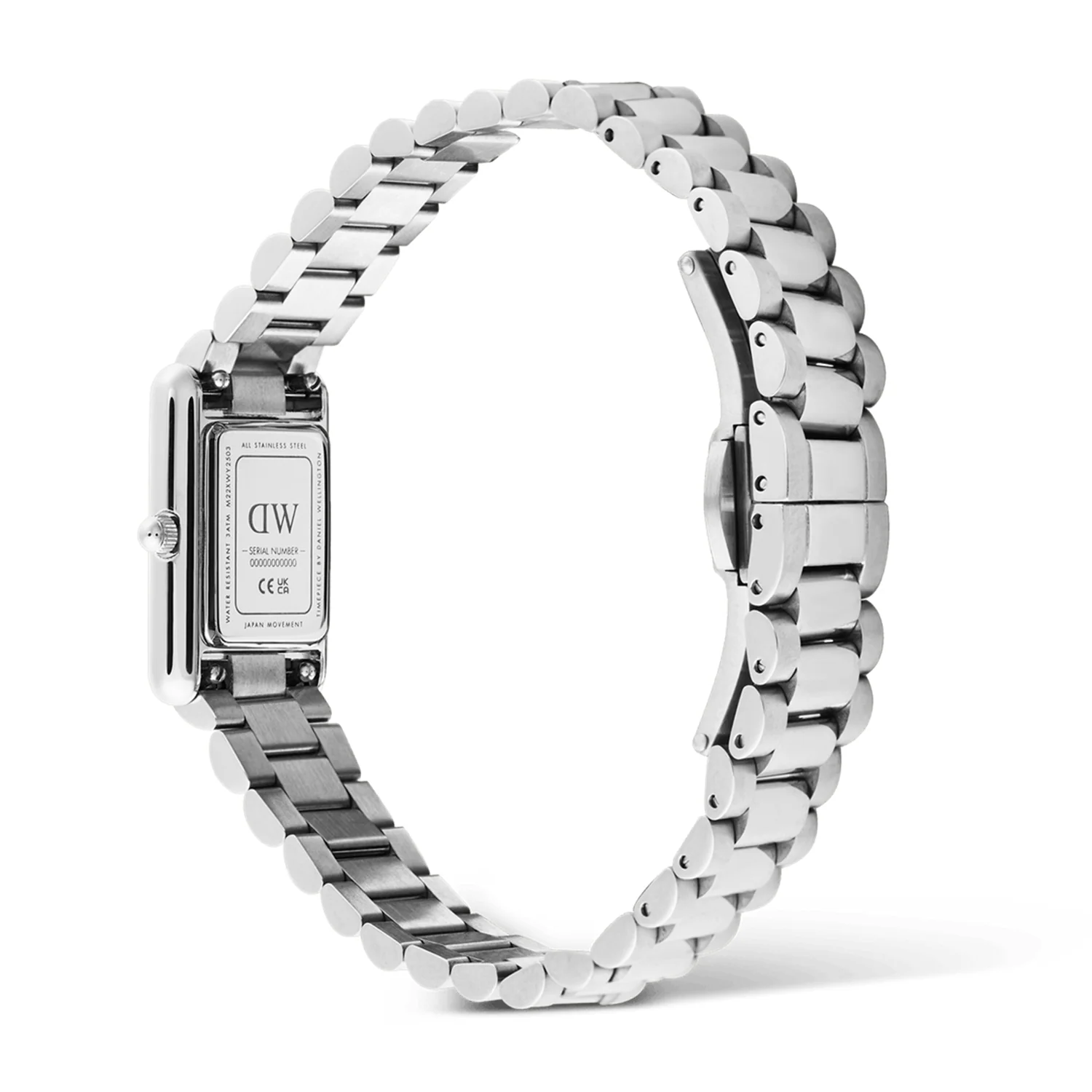 Daniel Wellington Bound Mini 3-Link Zilverkleurig Dameshorloge DW00100930 - Image 5