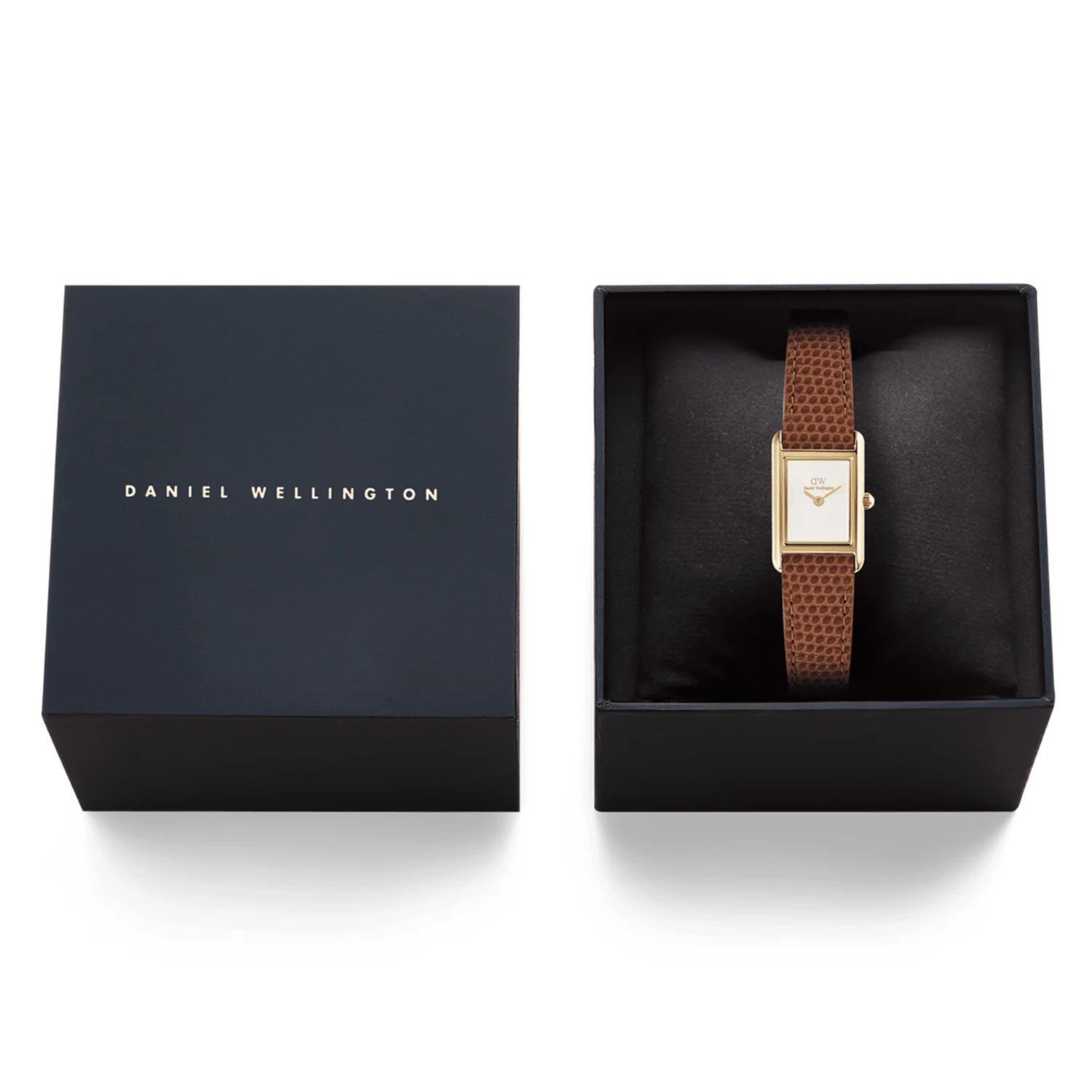 Daniel Wellington Bound Mini Lichtbruin Lizard Dameshorloge DW00100905 - Image 6