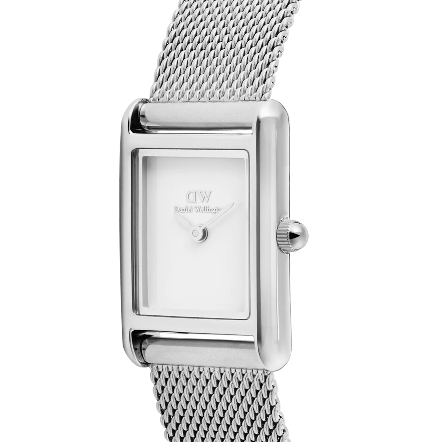 Daniel Wellington Bound Mini Sterling Wit Dameshorloge DW00100927 - Image 3
