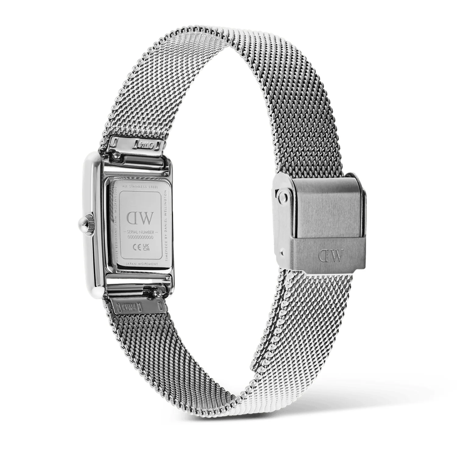 Daniel Wellington Bound Mini Sterling Wit Dameshorloge DW00100927 - Image 5