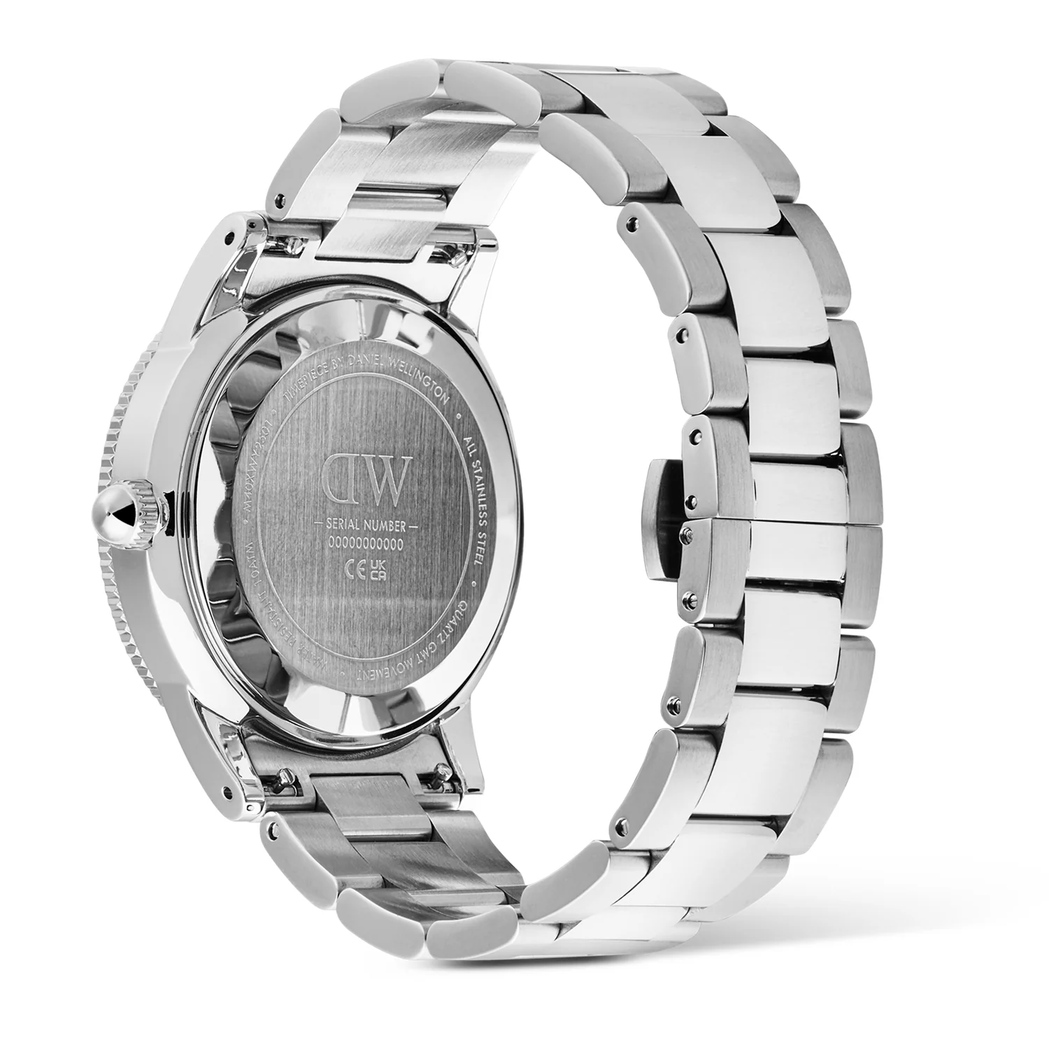 Daniel Wellington Iconic Link Zwart Blauwe Keramische Bezel Herenhorloge DW00100921 - Image 5