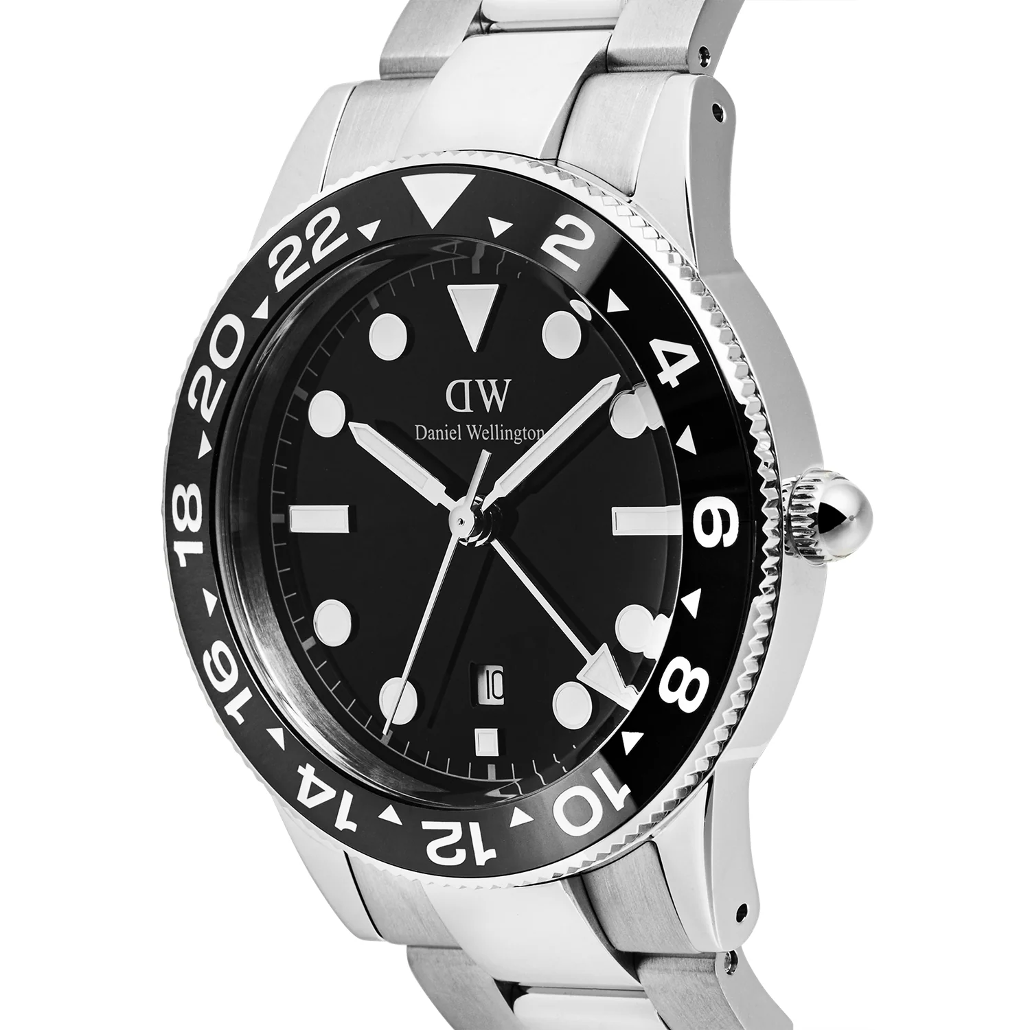 Daniel Wellington Iconic Link Zwarte Keramische Bezel Herenhorloge DW00100919 - Image 3