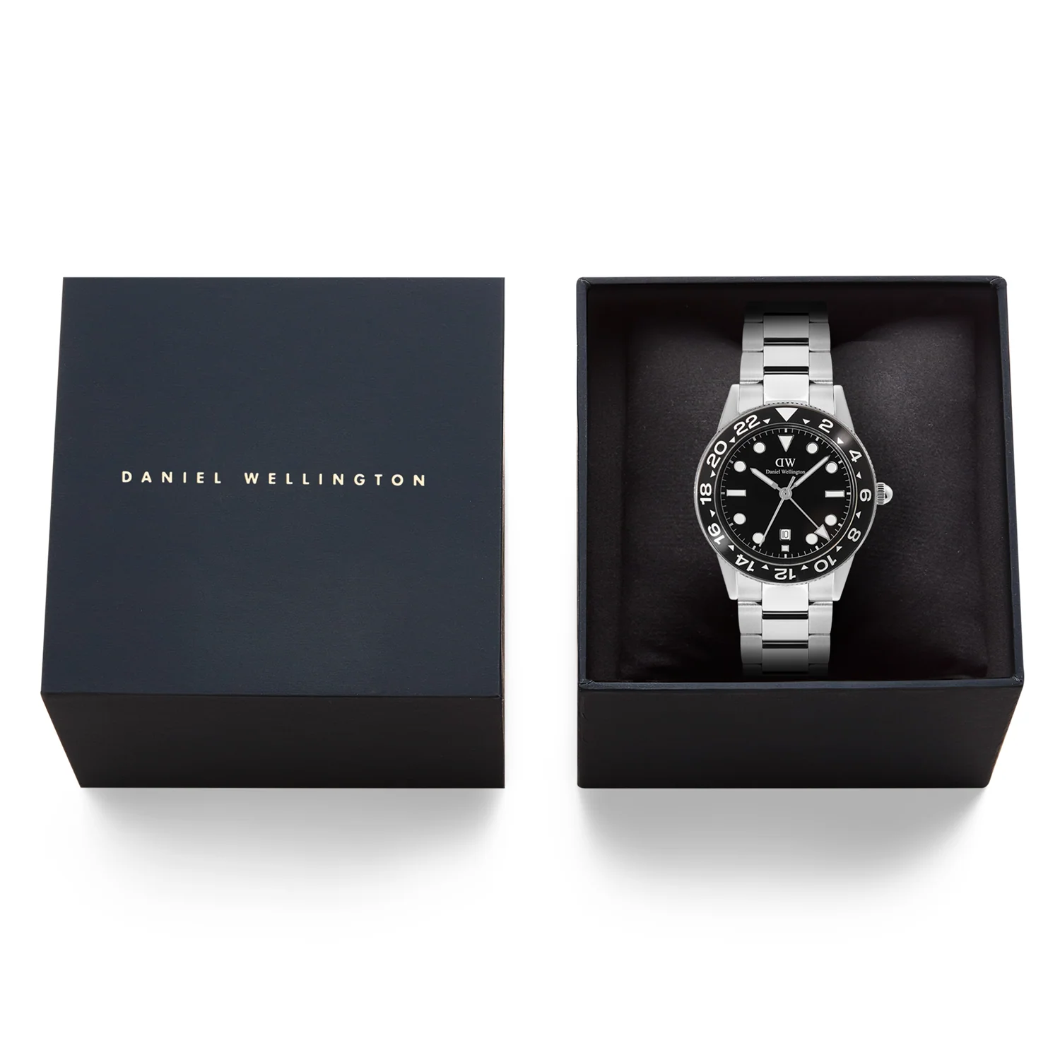 Daniel Wellington Iconic Link Zwarte Keramische Bezel Herenhorloge DW00100919 - Image 6