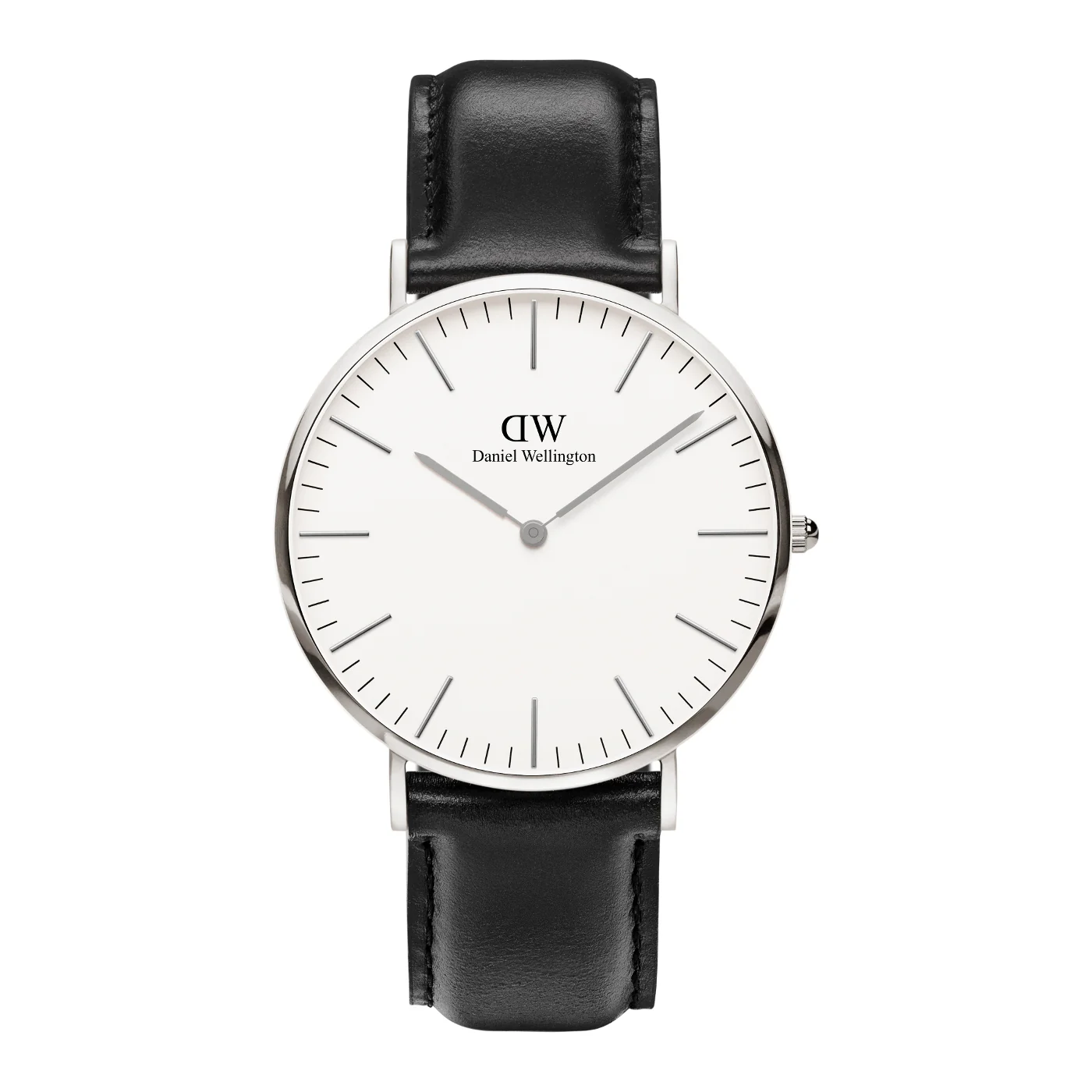 Daniel Wellington Herenhorloge En Zwarte Leren Kaarthouder Giftset DW00590019 - Image 4