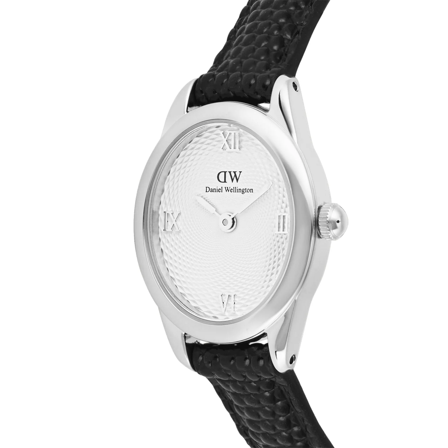 Daniel Wellington Ophelia Mini Black Lizard Zilverkleurig Dameshorloge DW00100887 - Image 3