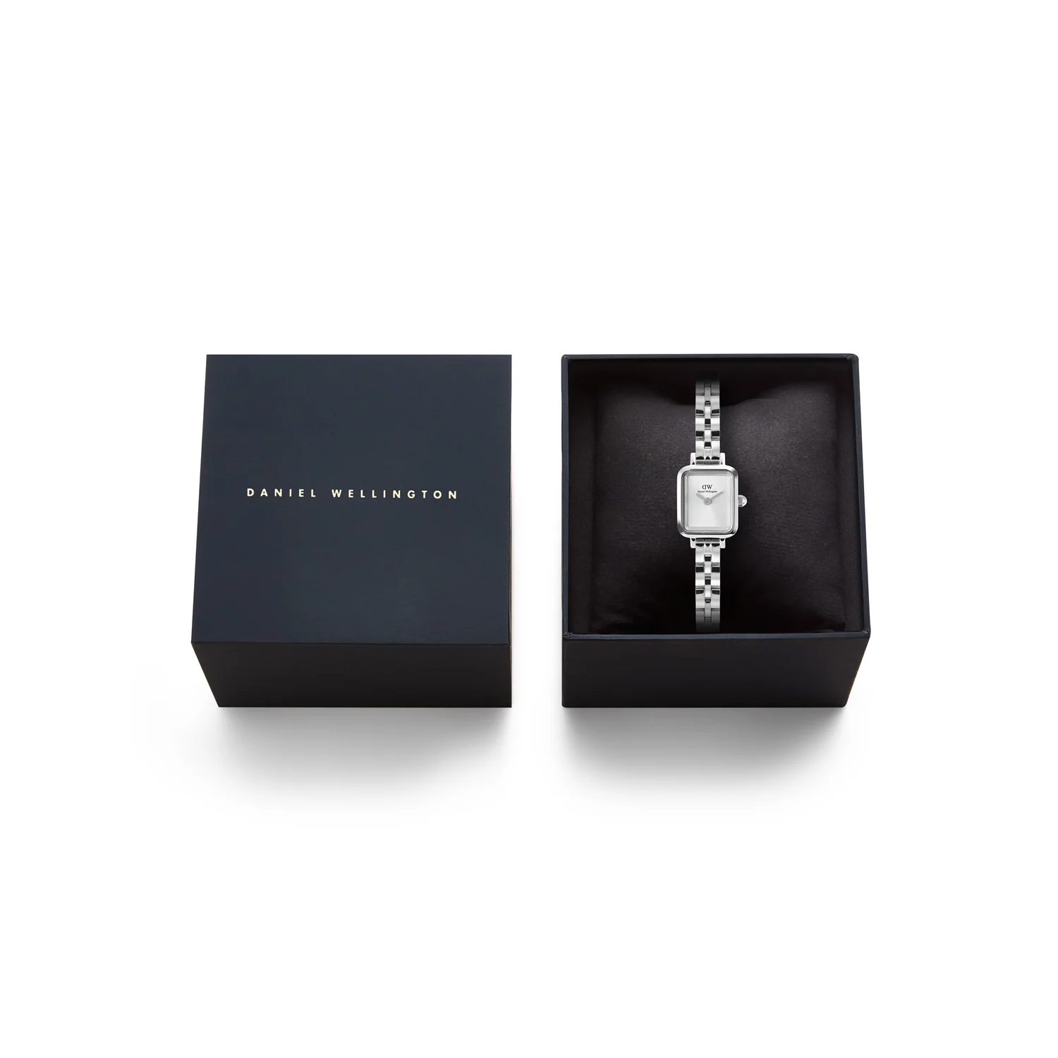 Daniel Wellington Petite & Quadro Mini Arch Silver Women's Watch DW00100844 - Image 5