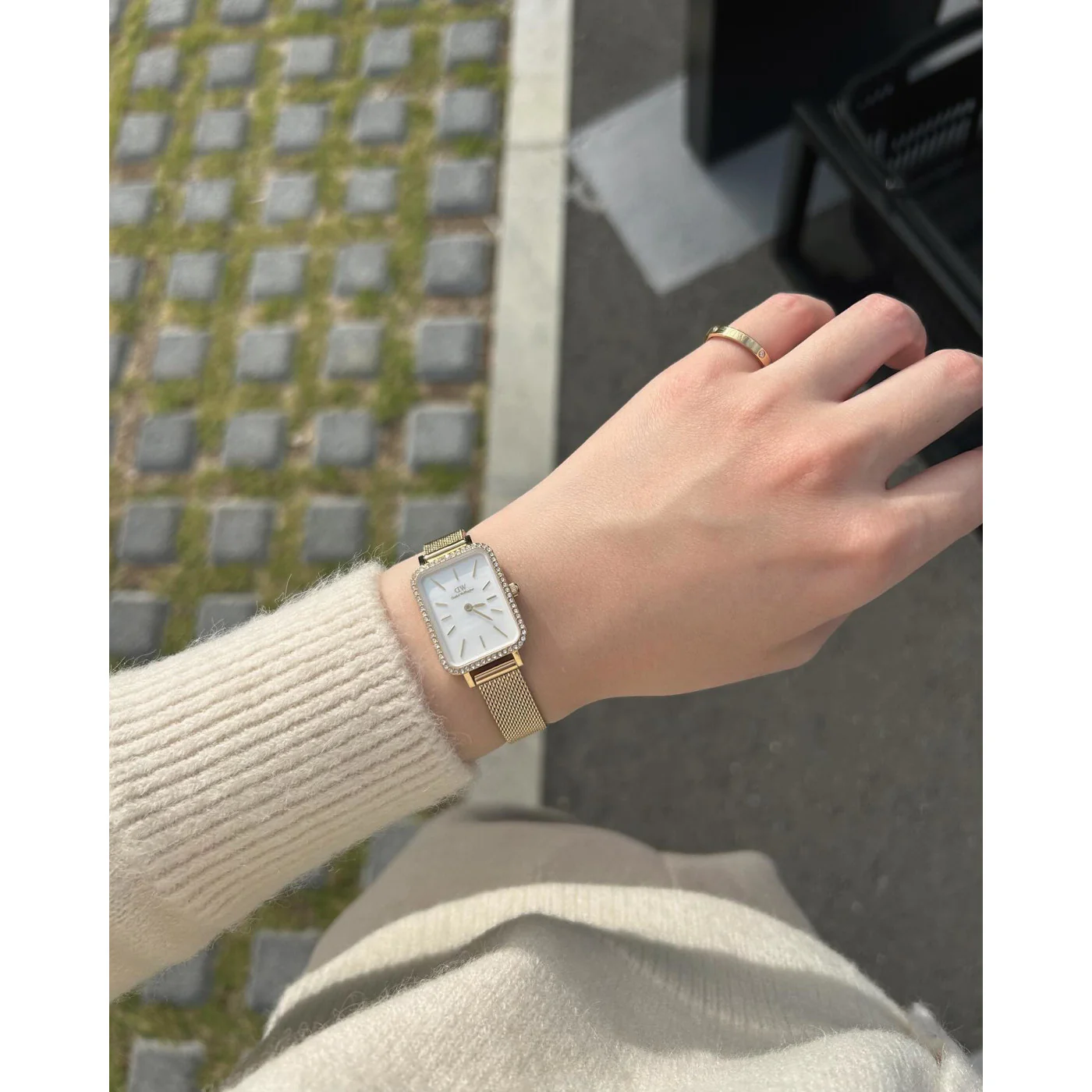 Daniel Wellington Petite Quadro Women's Watch DW00100668 - Image 4