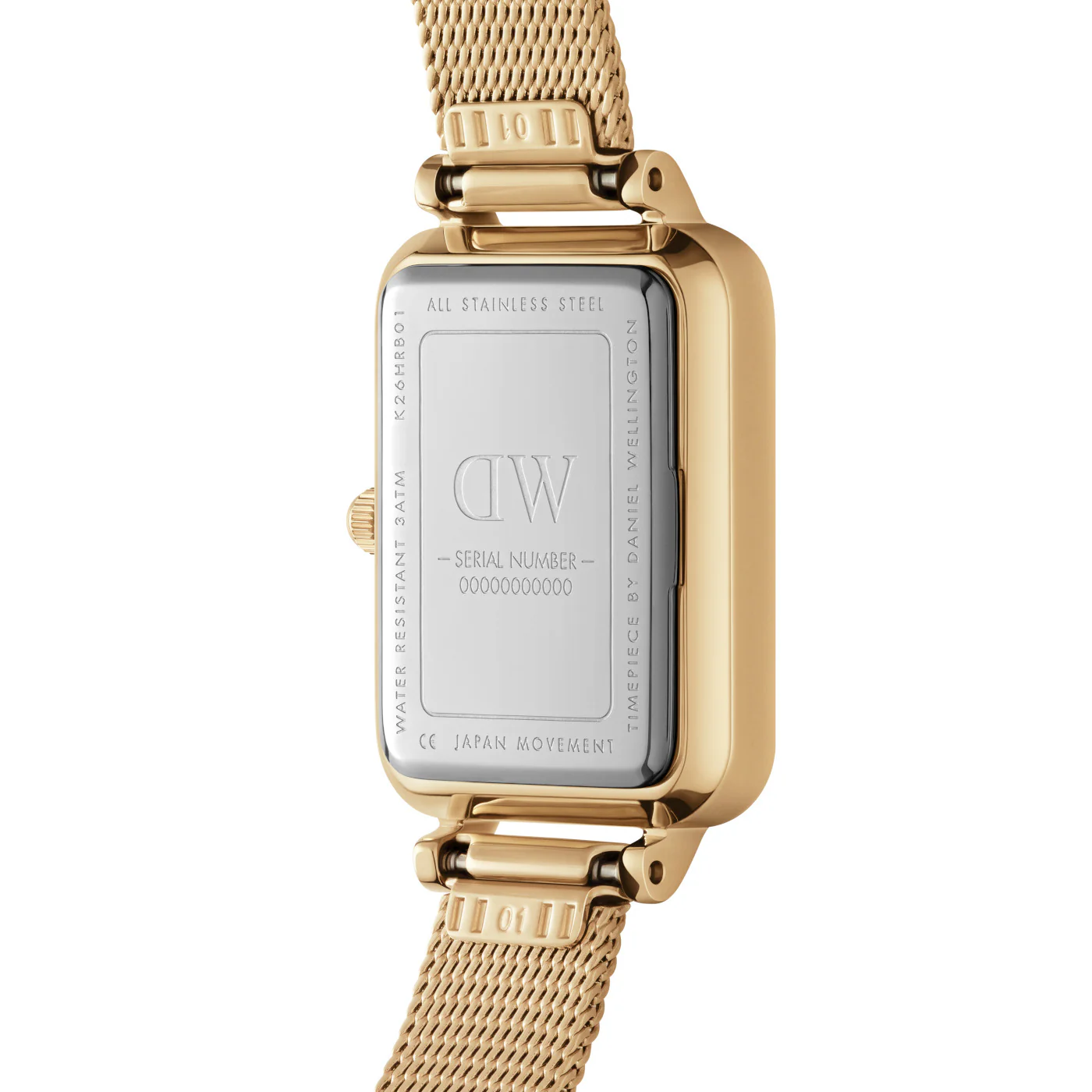 Daniel Wellington Quadro Gold Women's Watch DW00100556 - Image 6