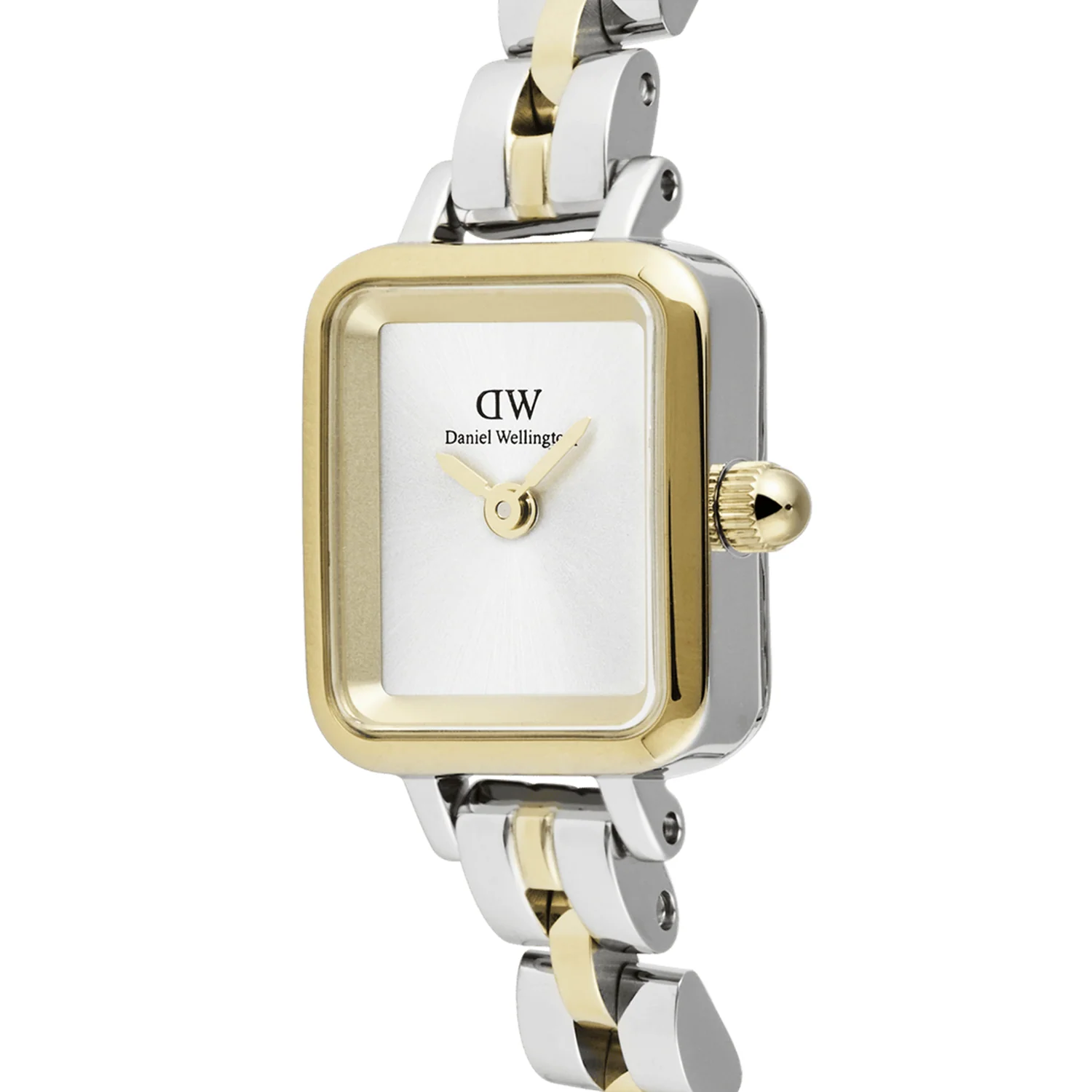 Daniel Wellington Quadro Mini Arch 3-Link Bicolor Dameshorloge DW00100925 - Image 3