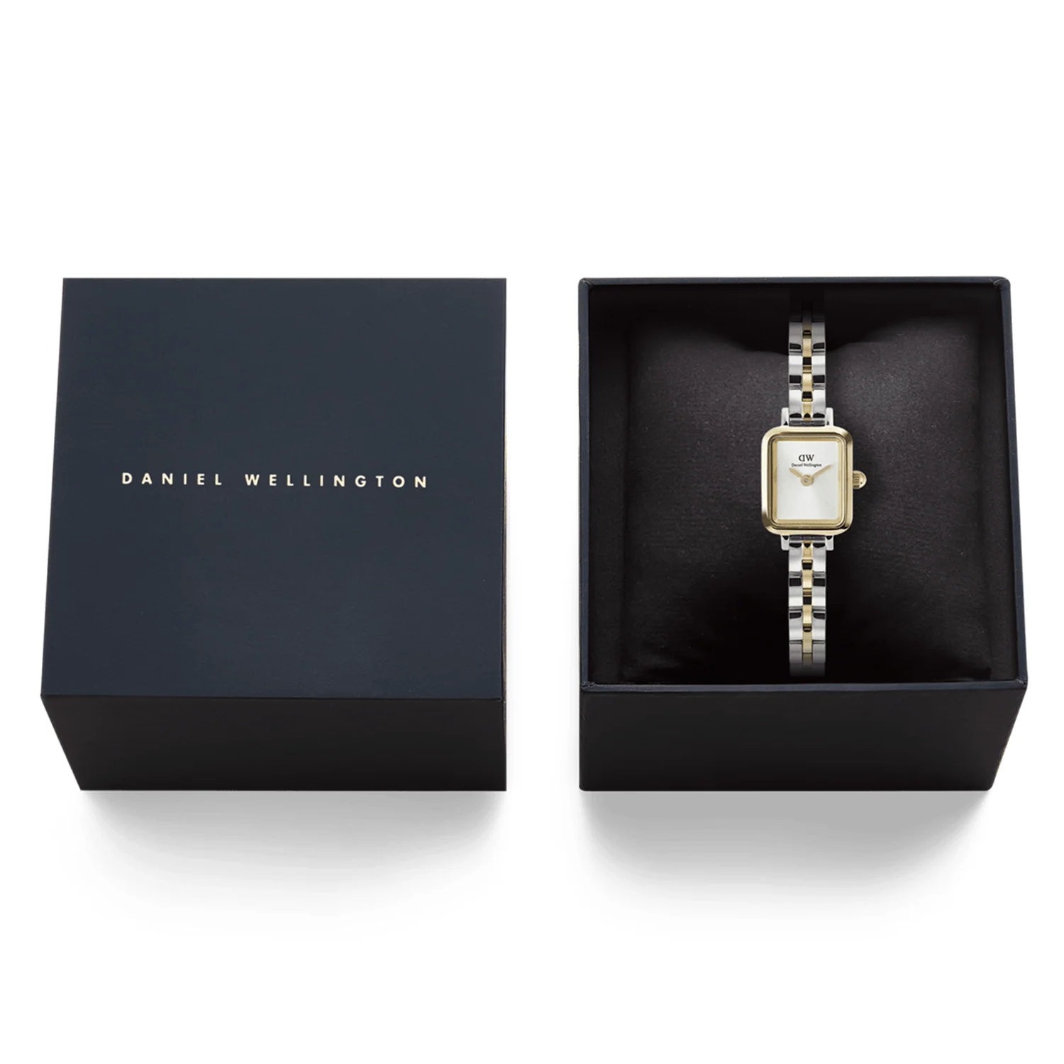 Daniel Wellington Quadro Mini Arch 3-Link Bicolor Dameshorloge DW00100925 - Image 6